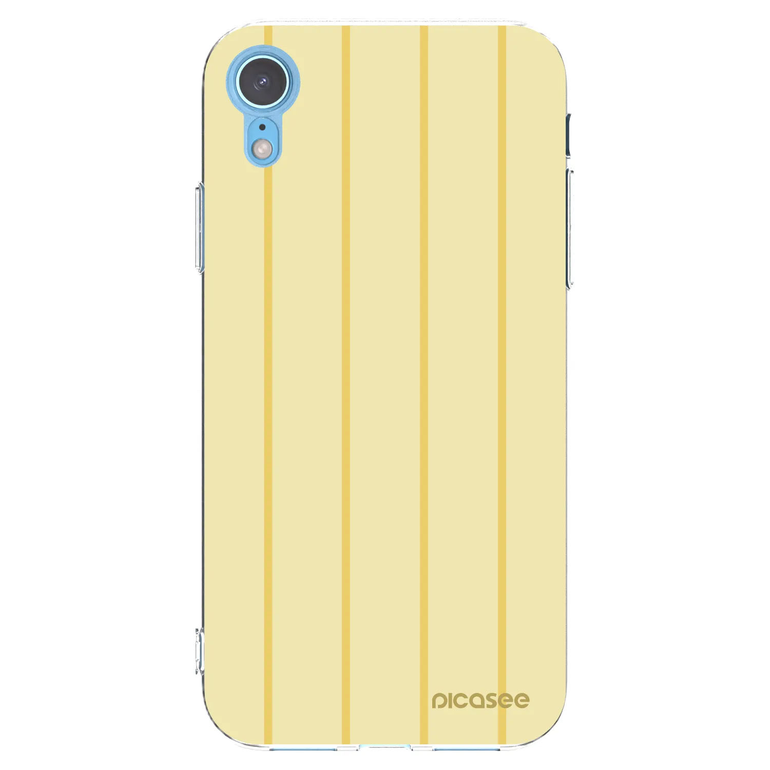 Picasee silikonski prozorni ovitek za Apple iPhone XR - Liquid sunshine