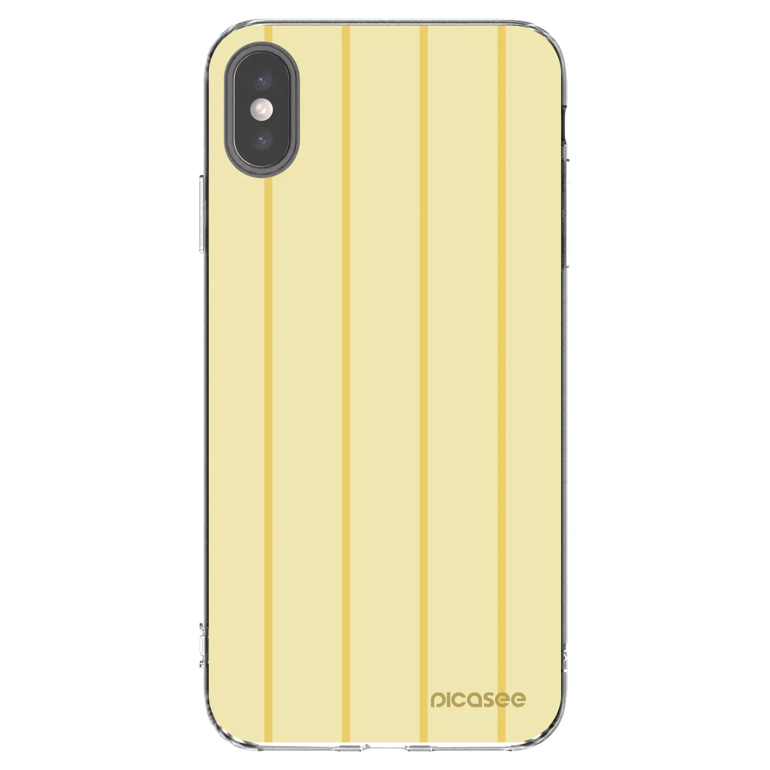 Picasee silikonski prozorni ovitek za Apple iPhone XS Max - Liquid sunshine