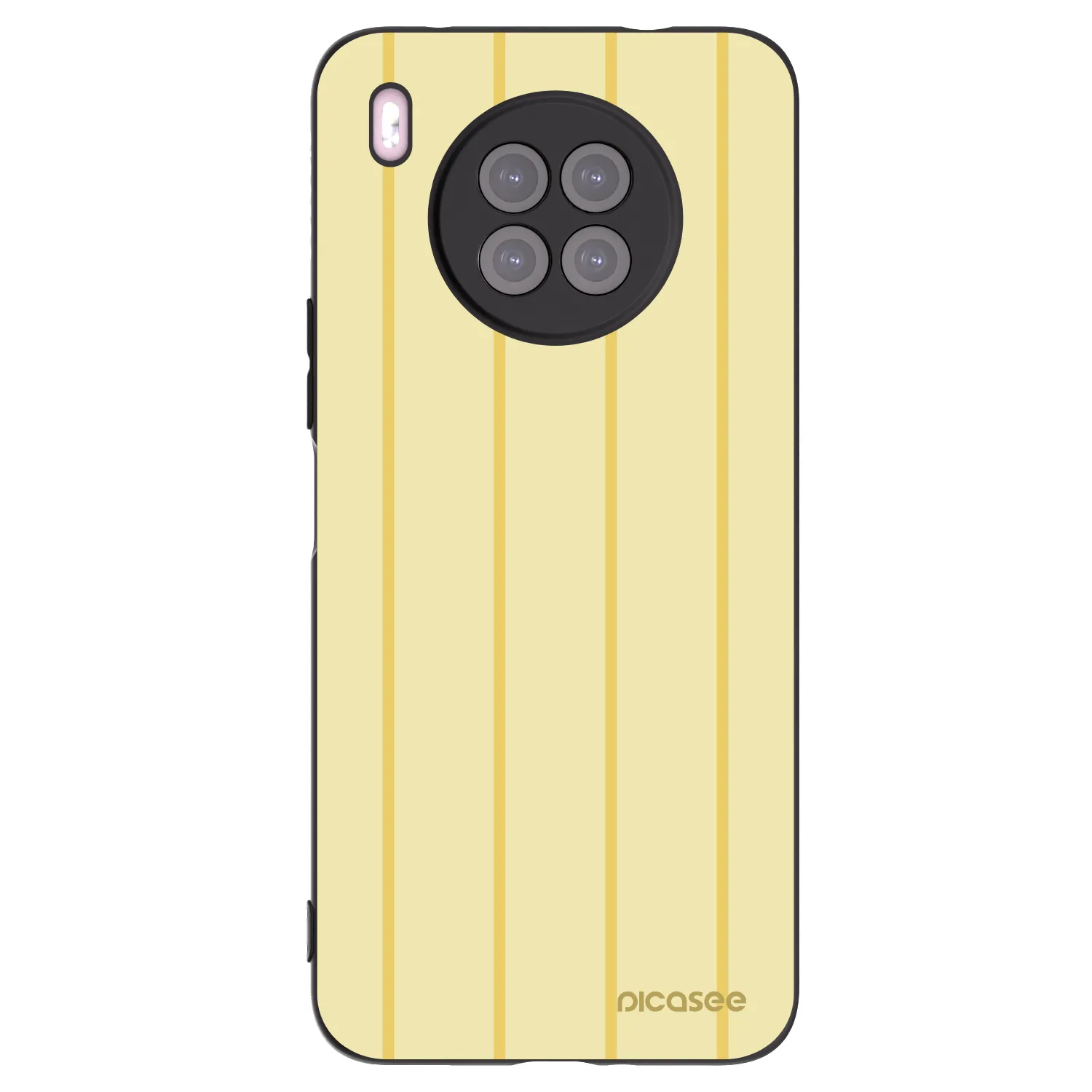 Picasee silikonski črni ovitek za Huawei Nova 8i - Liquid sunshine