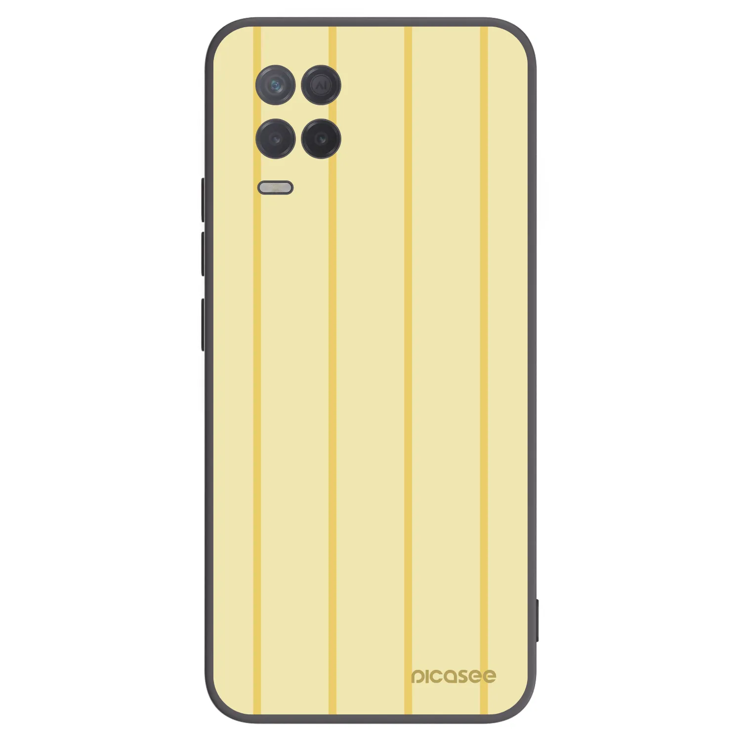 Picasee silikonski črni ovitek za Realme 8 5G - Liquid sunshine