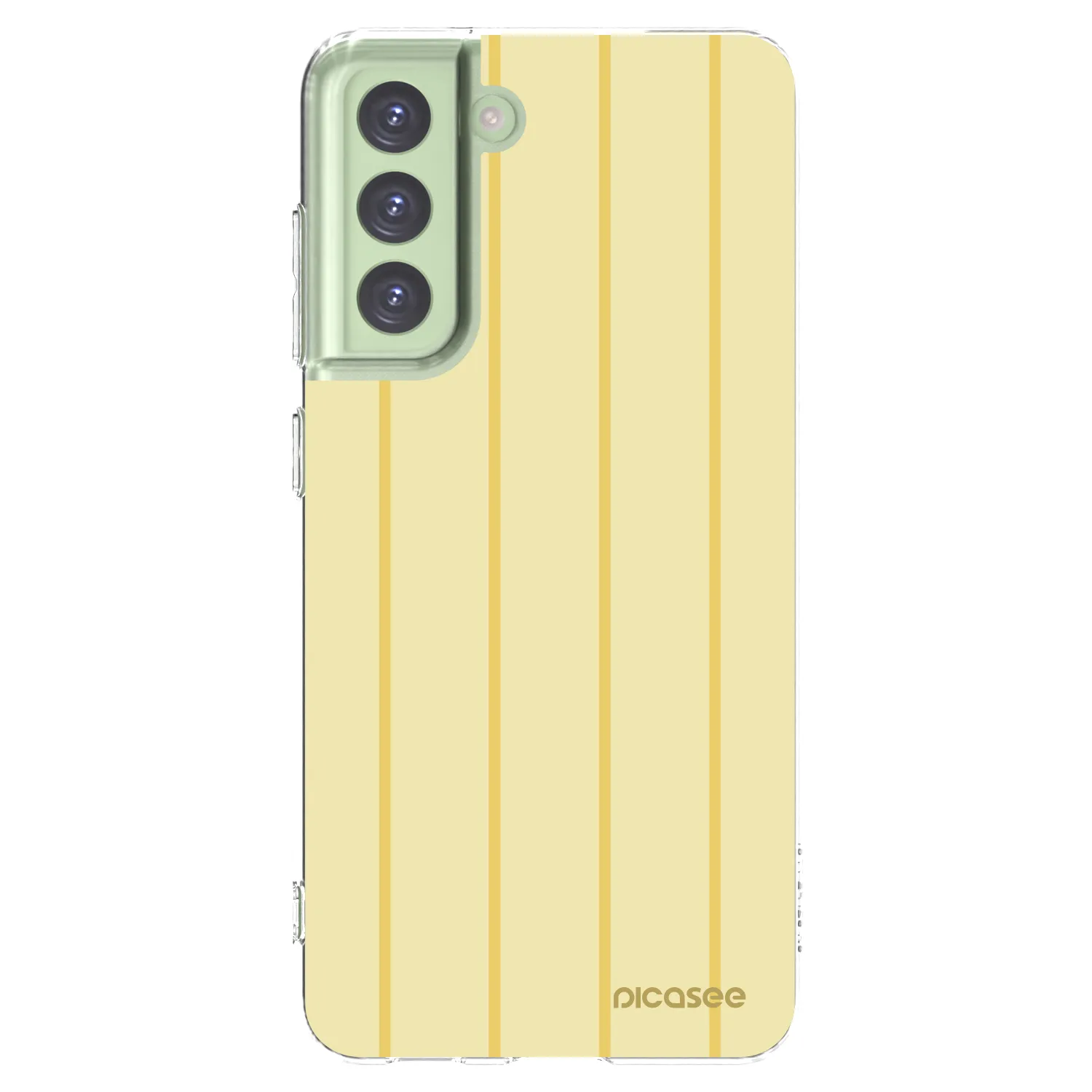 Picasee silikonski prozorni ovitek za Samsung Galaxy S21 FE 5G - Liquid sunshine