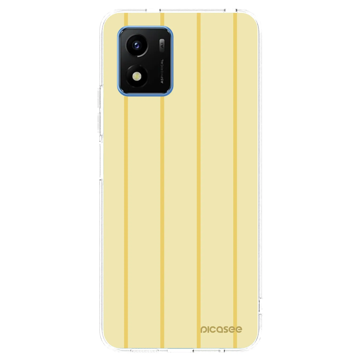 Picasee silikonski prozorni ovitek za Vivo Y01 - Liquid sunshine