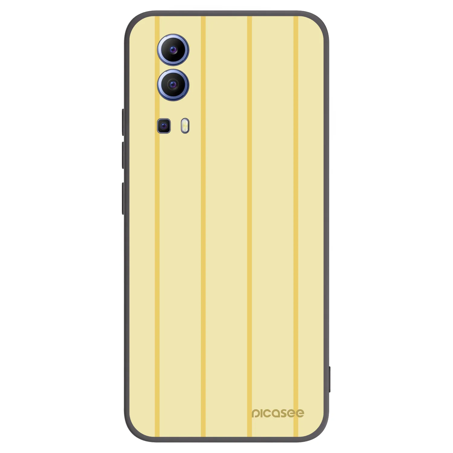Picasee silikonski črni ovitek za Vivo Y52 5G - Liquid sunshine