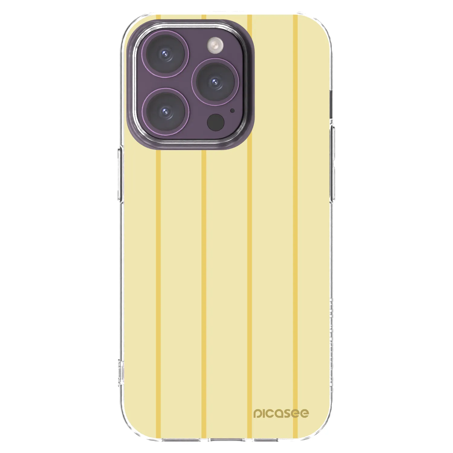 Picasee silikonski prozorni ovitek za Apple iPhone 14 Pro - Liquid sunshine