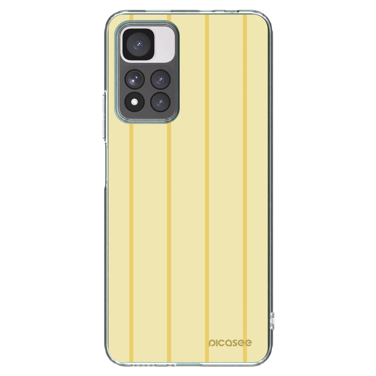 Picasee silikonski prozorni ovitek za Xiaomi Redmi Note 11 Pro+ 5G - Liquid sunshine