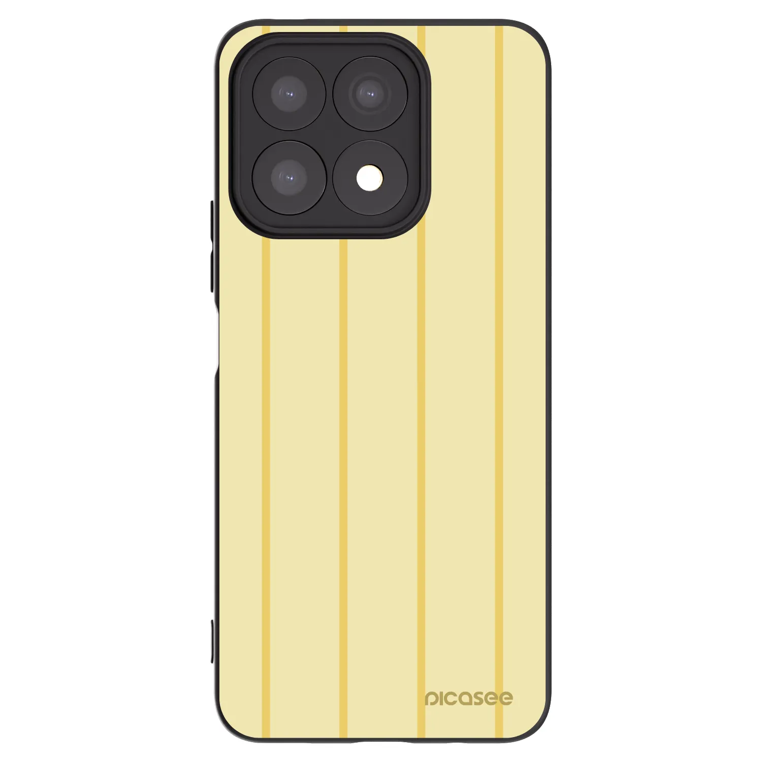 Picasee silikonski črni ovitek za Honor X8a - Liquid sunshine
