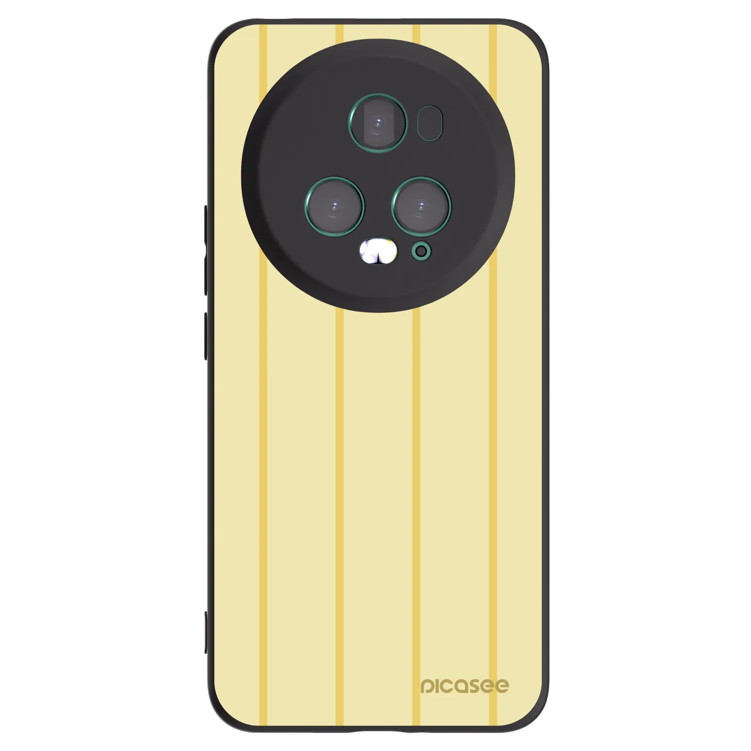Picasee silikonski črni ovitek za Honor Magic5 Pro - Liquid sunshine