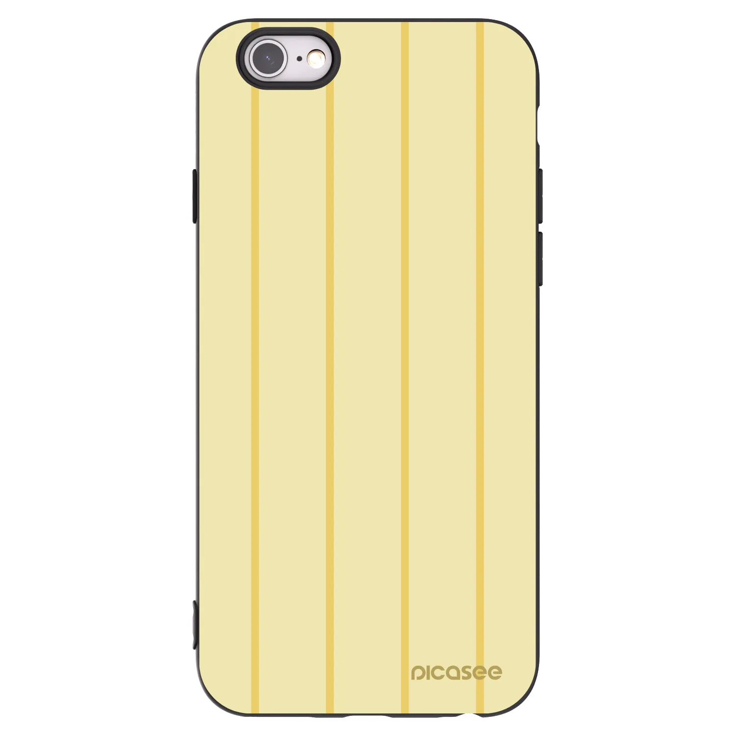 Picasee silikonski črni ovitek za Apple iPhone 6/6S - Liquid sunshine