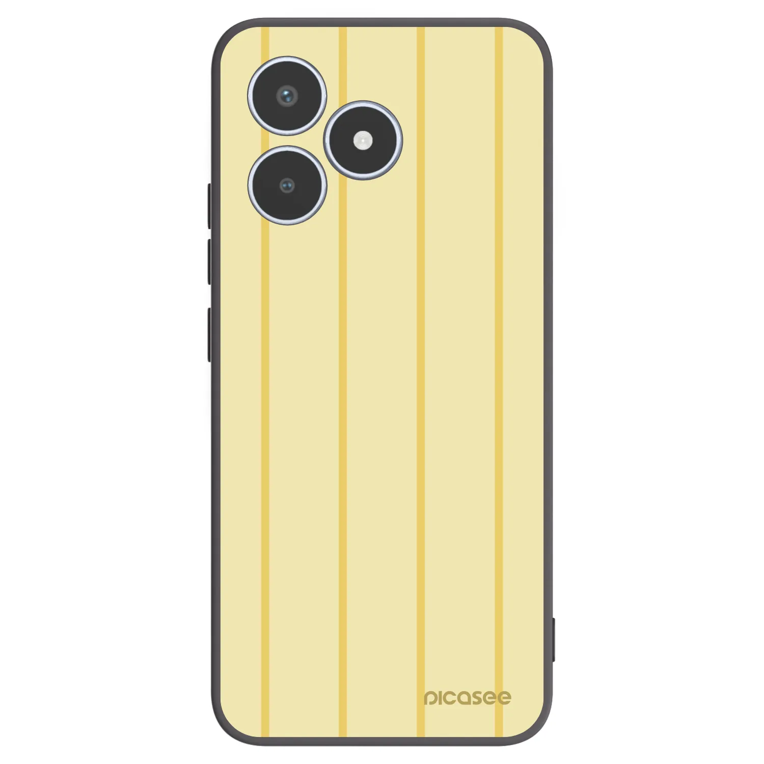 Picasee silikonski črni ovitek za Realme C53 - Liquid sunshine