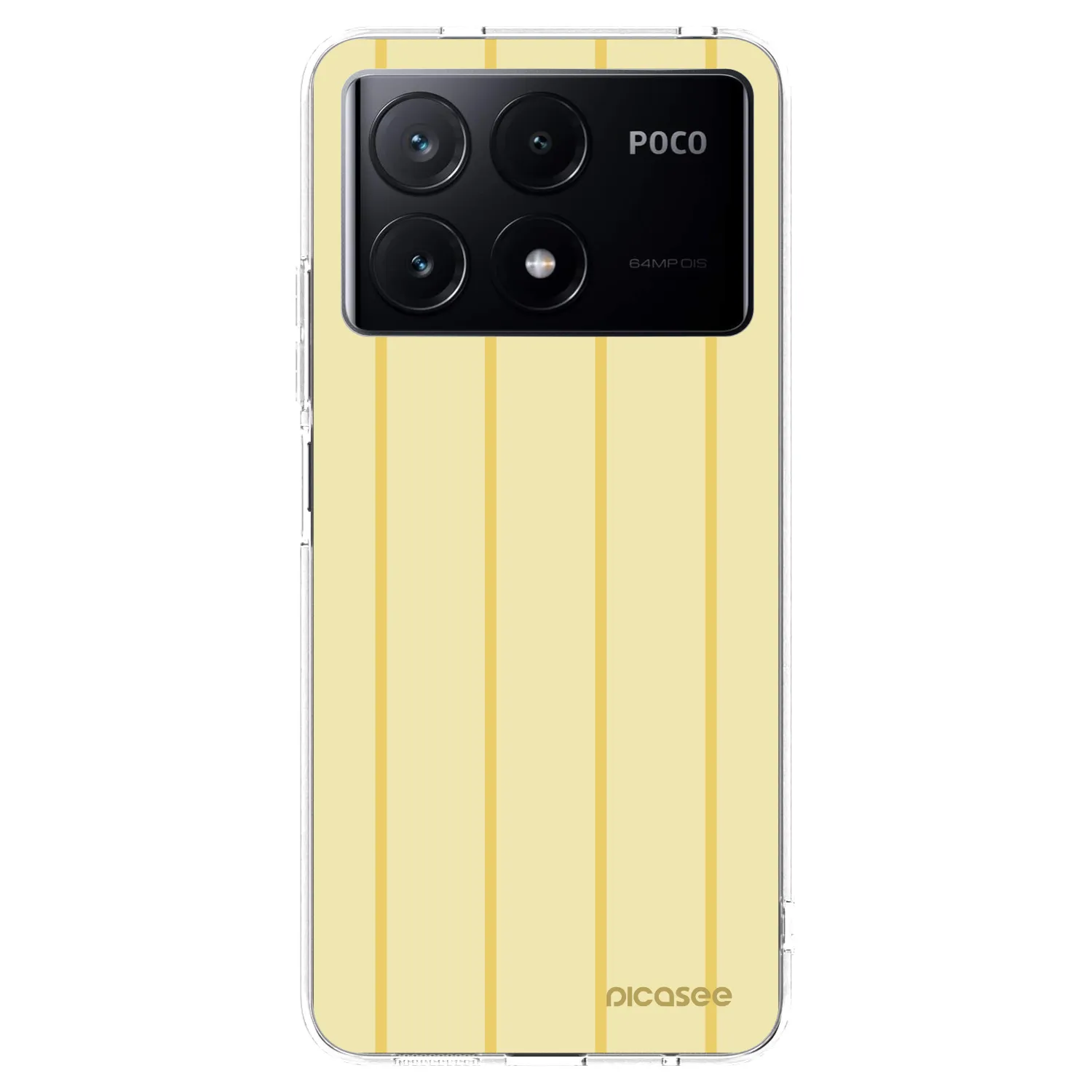 Picasee silikonski prozorni ovitek za Xiaomi Poco X6 Pro - Liquid sunshine