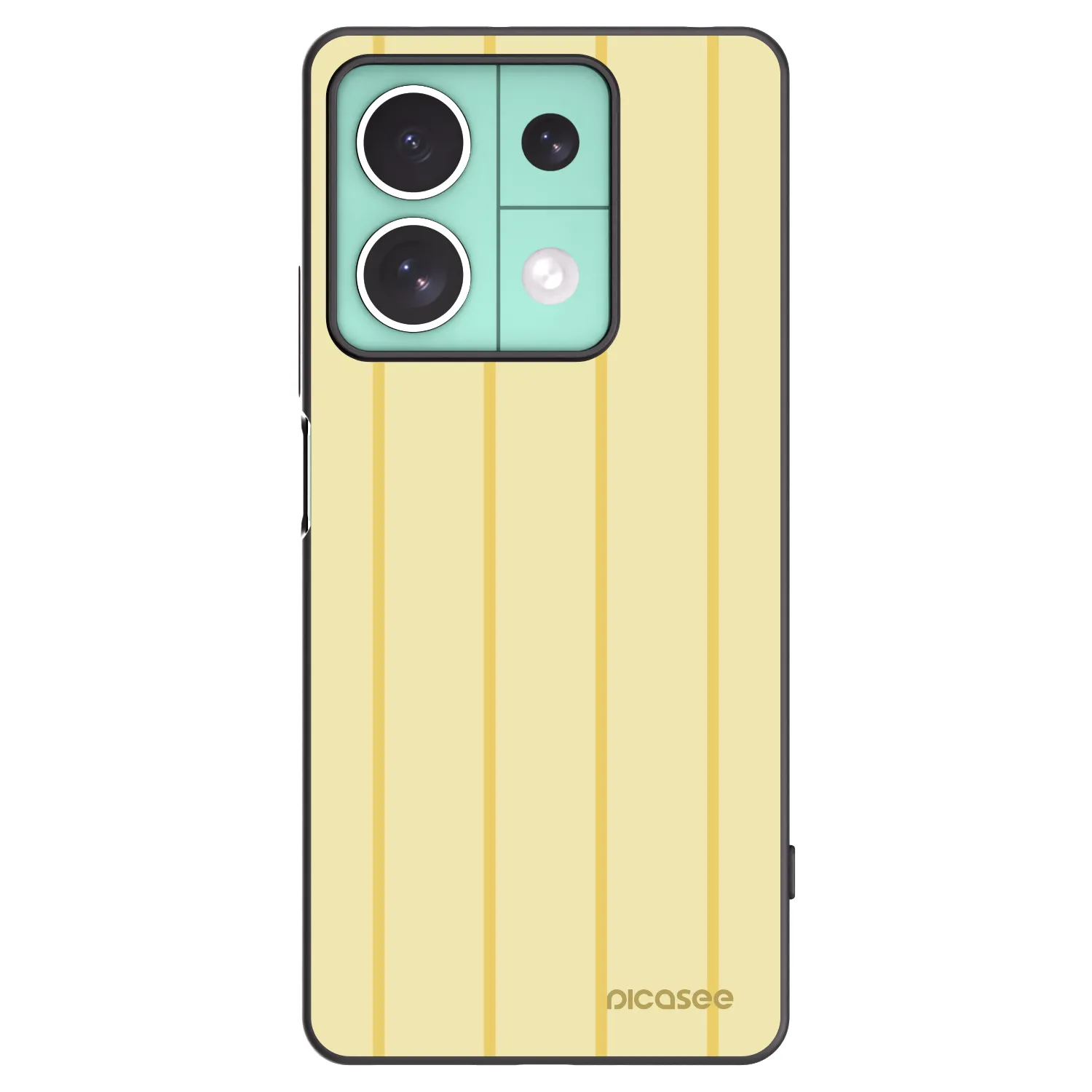 Picasee silikonski črni ovitek za Xiaomi Redmi Note 13 5G - Liquid sunshine