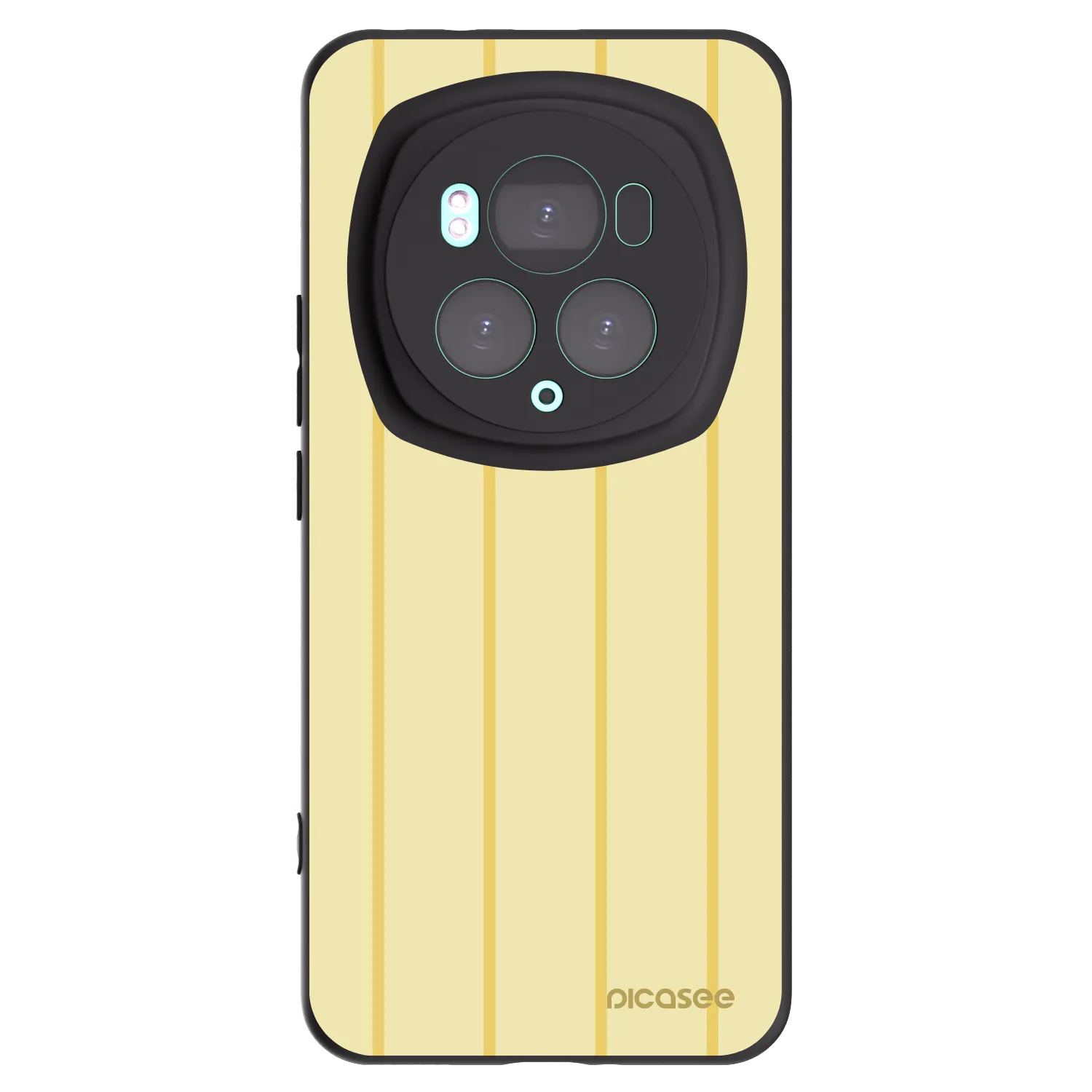 Picasee silikonski črni ovitek za Honor Magic6 Pro - Liquid sunshine