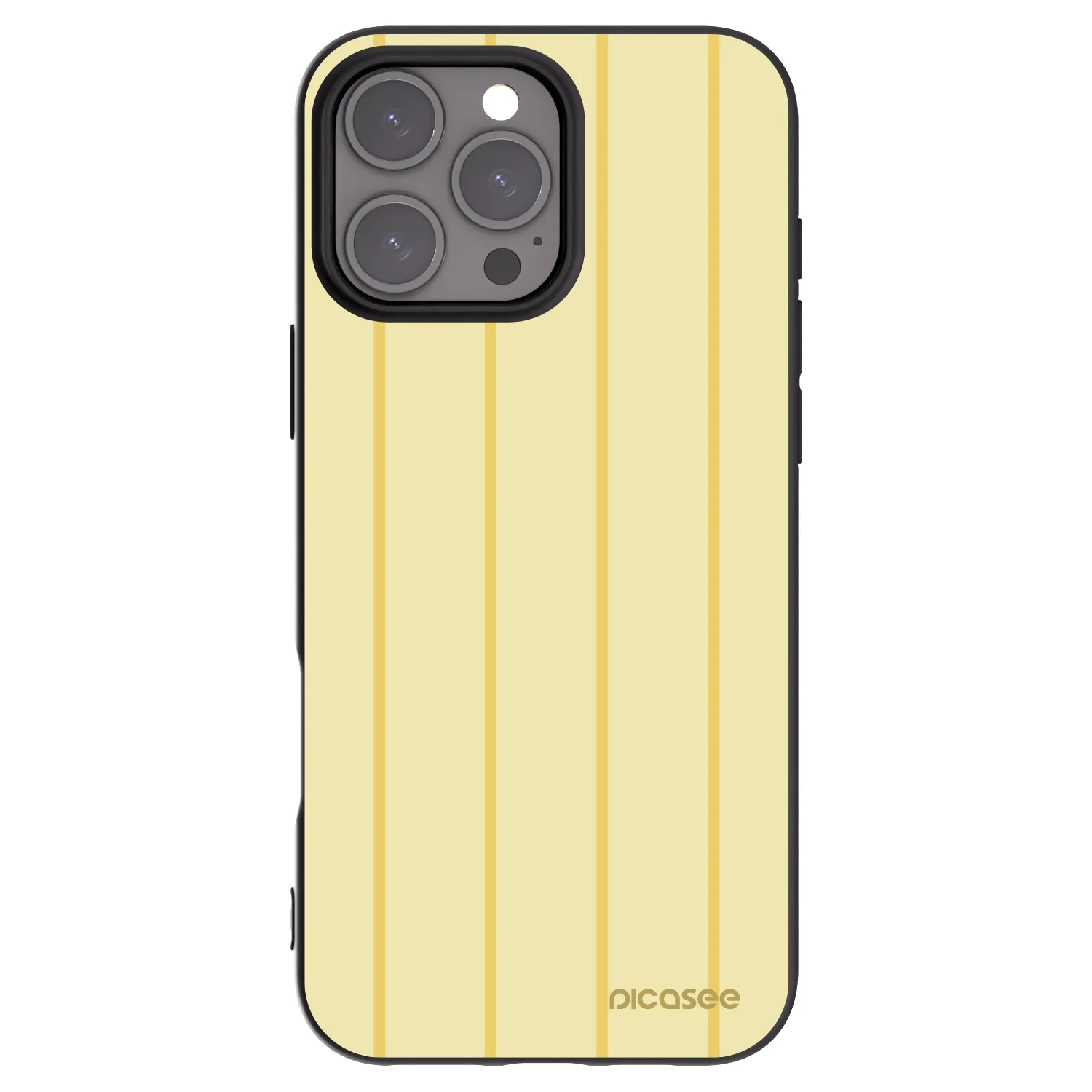 Picasee silikonski črni ovitek za Apple iPhone 16 Pro Max - Liquid sunshine