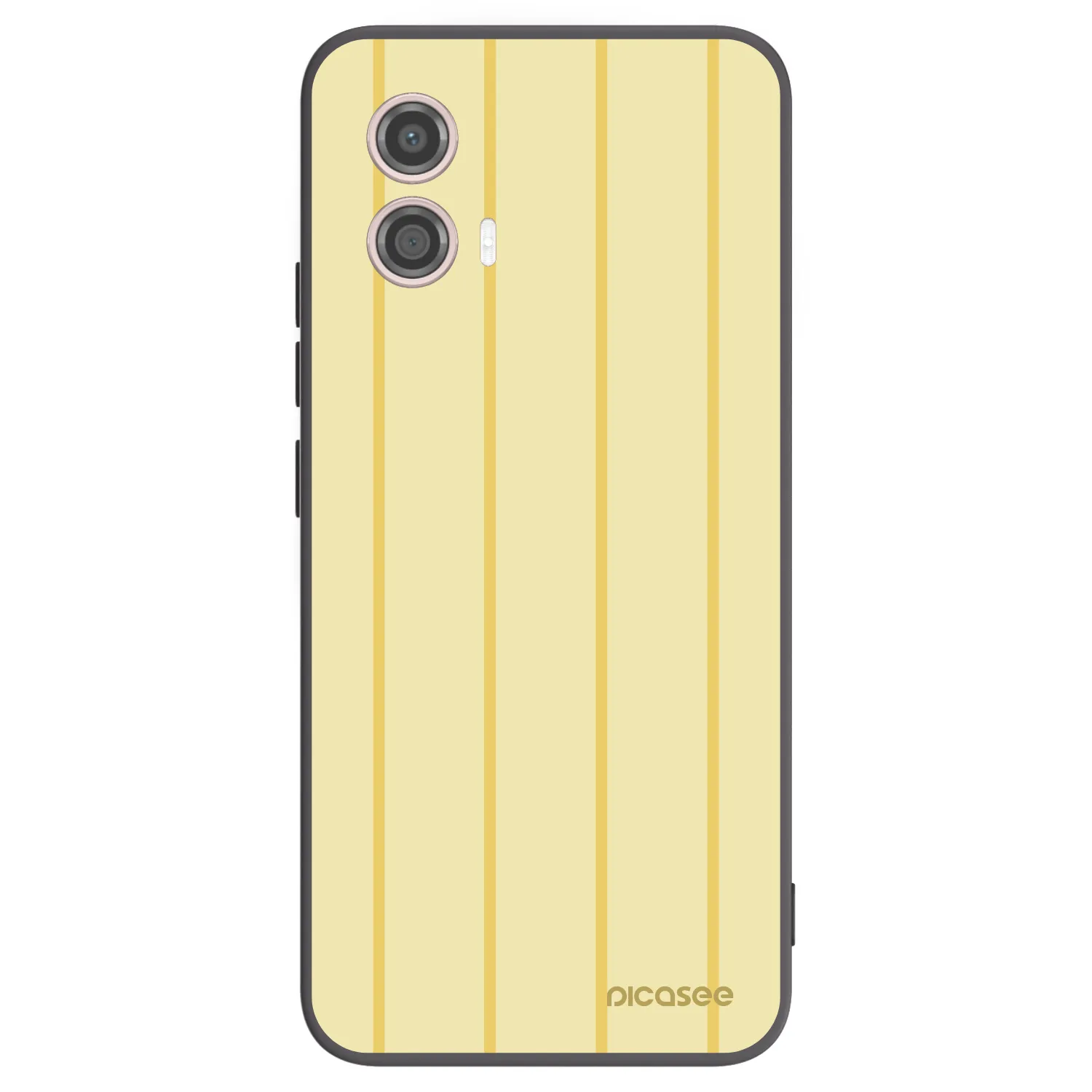 Picasee silikonski črni ovitek za Motorola Moto G53 5G - Liquid sunshine