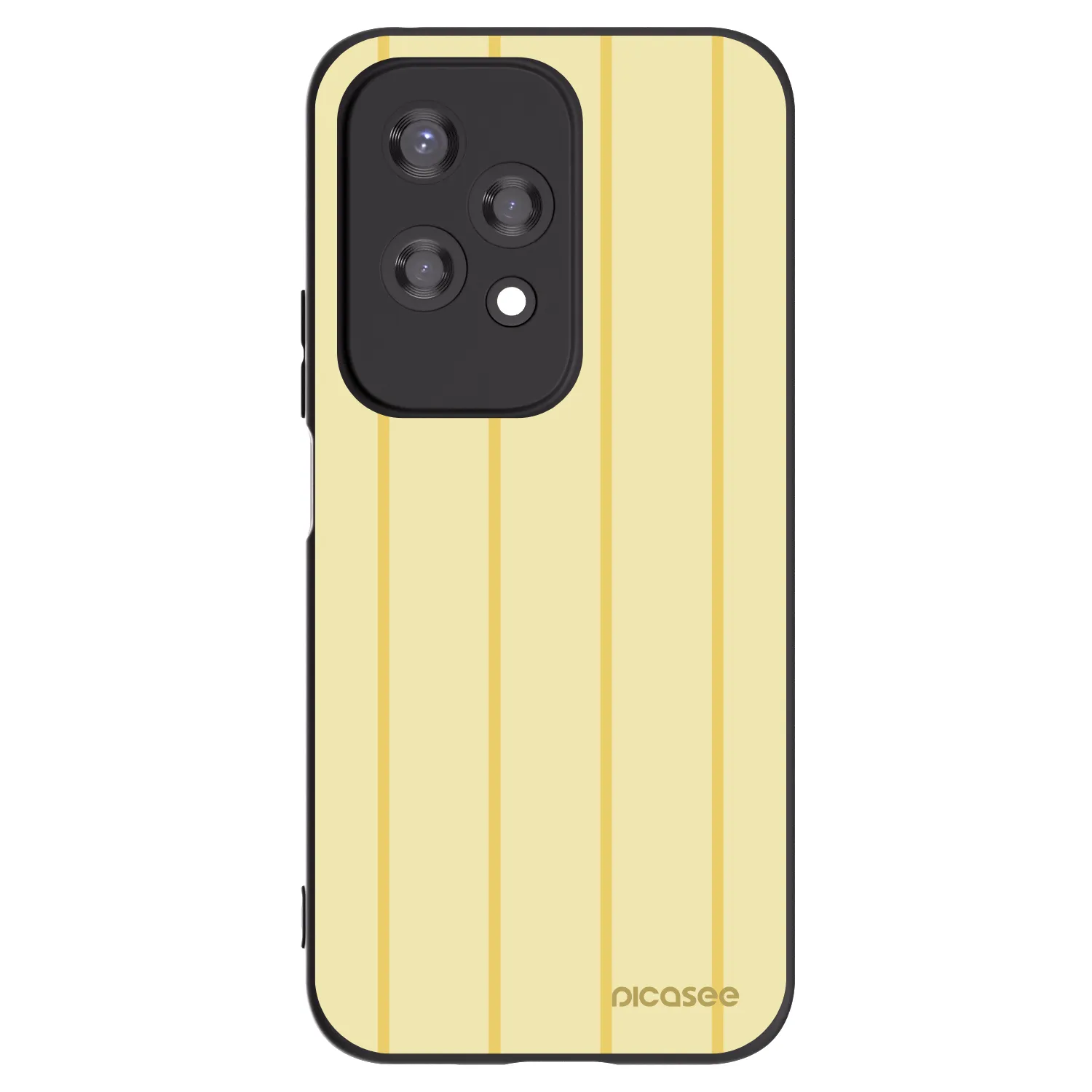 Picasee silikonski črni ovitek za Honor 200 Lite - Liquid sunshine