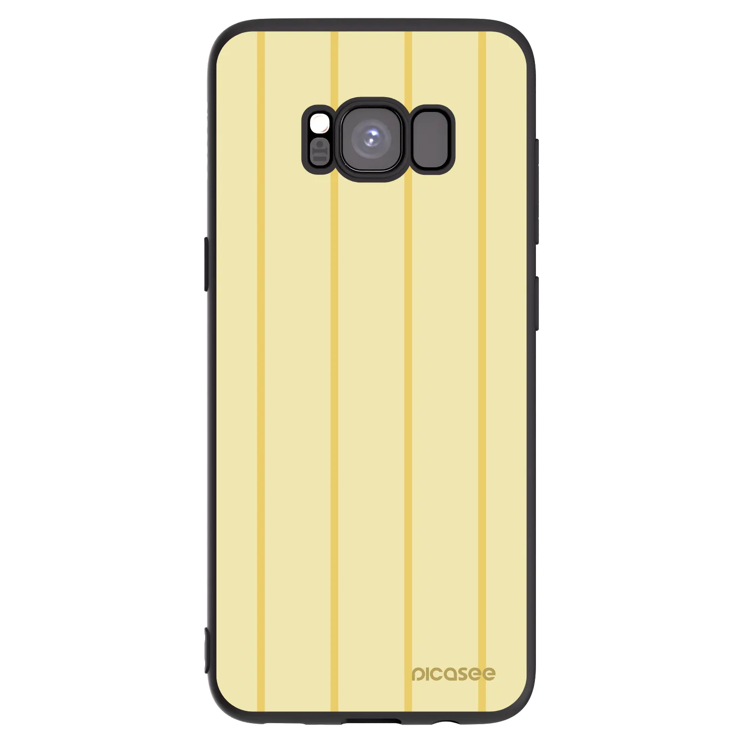 Picasee silikonski črni ovitek za Samsung Galaxy S8 G950F - Liquid sunshine