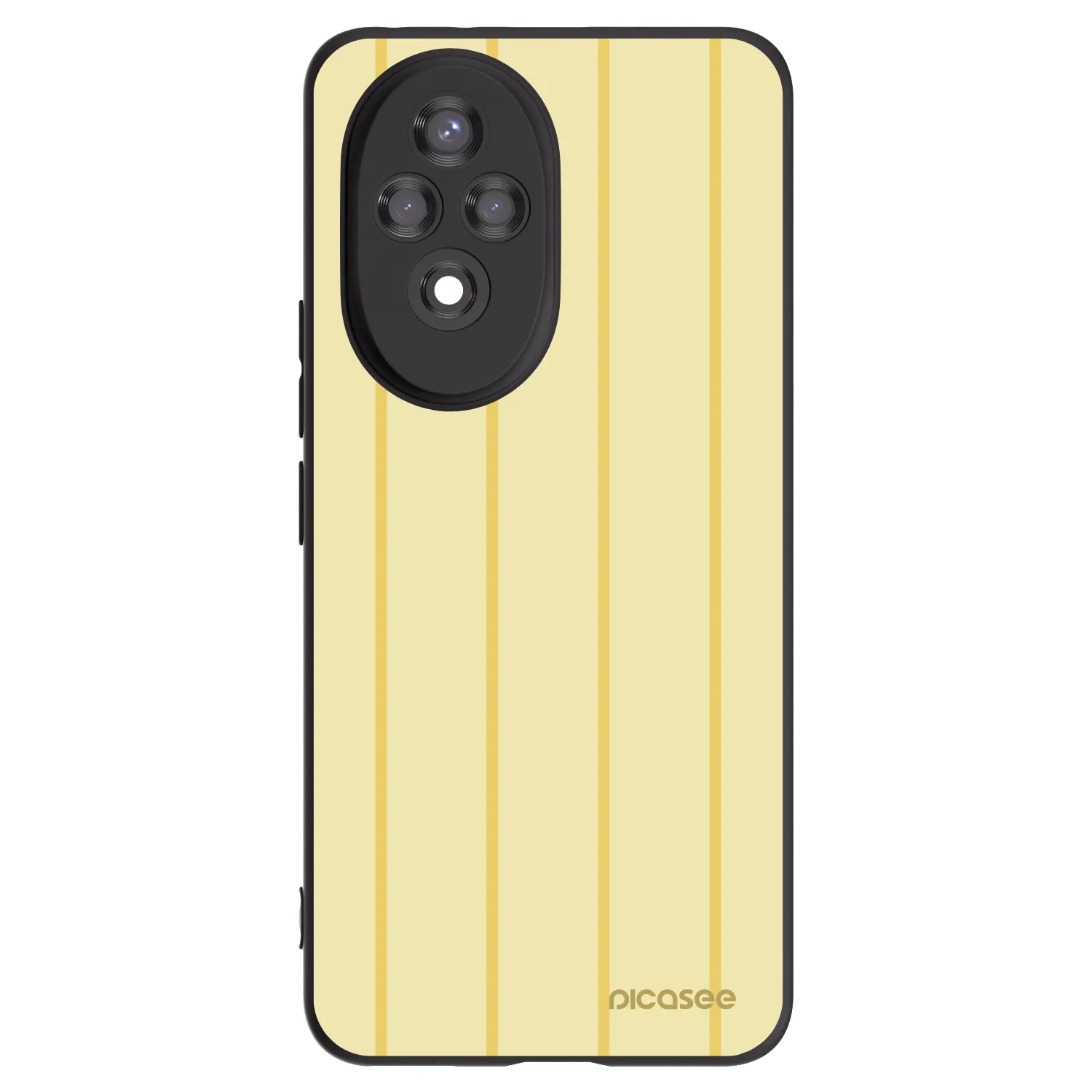 Picasee silikonski črni ovitek za Honor 200 Pro 5G - Liquid sunshine