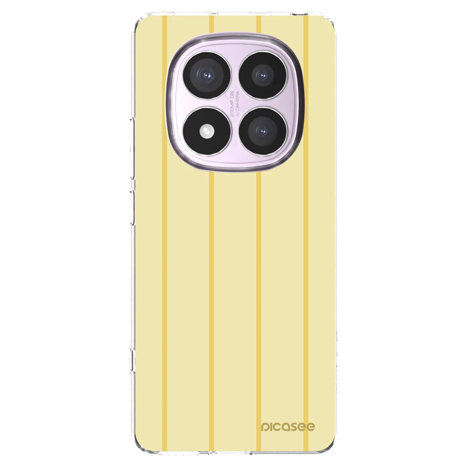 Picasee silikonski prozorni ovitek za Xiaomi Redmi Note 14 Pro 5G - Liquid sunshine