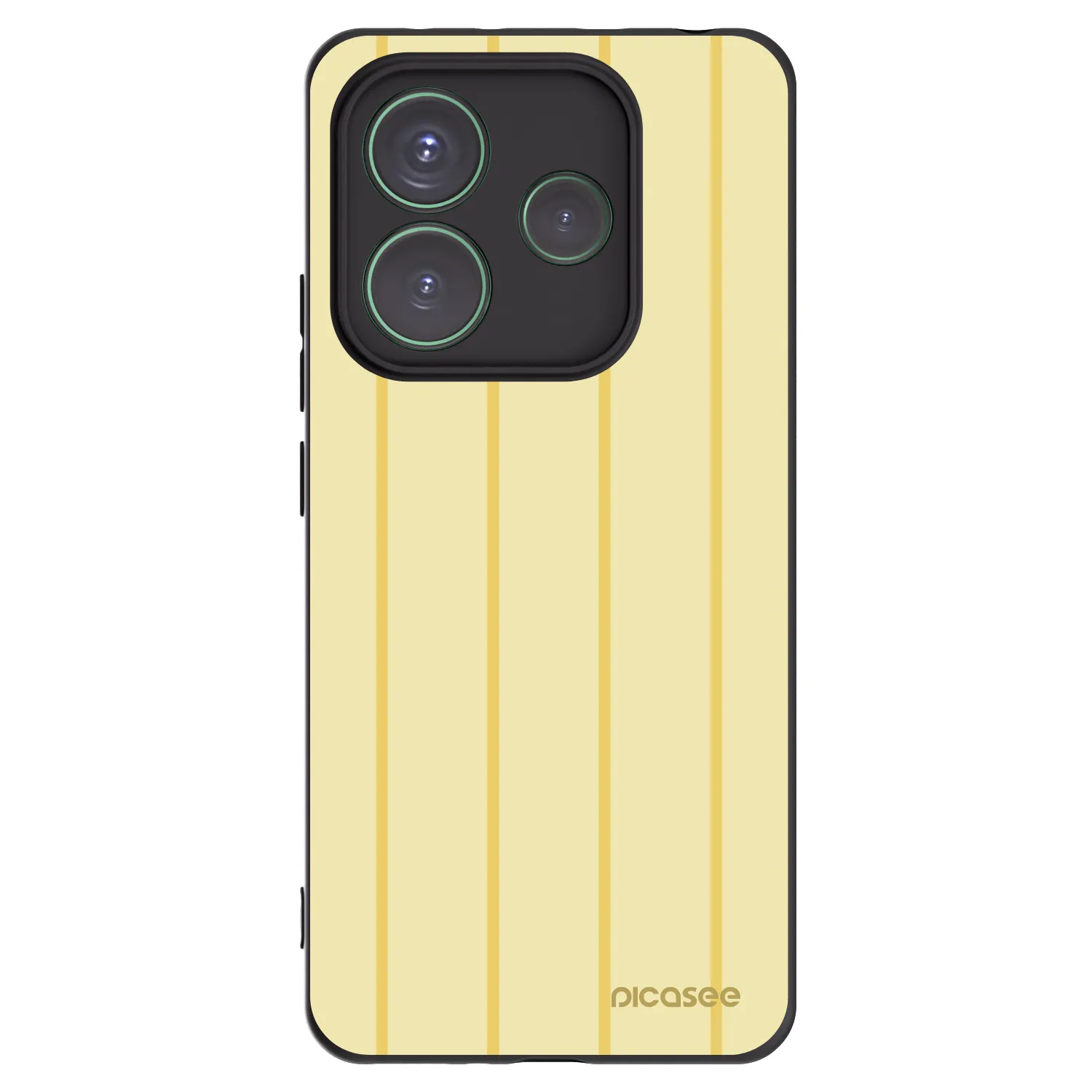 Picasee silikonski črni ovitek za Xiaomi Redmi Note 14 5G - Liquid sunshine