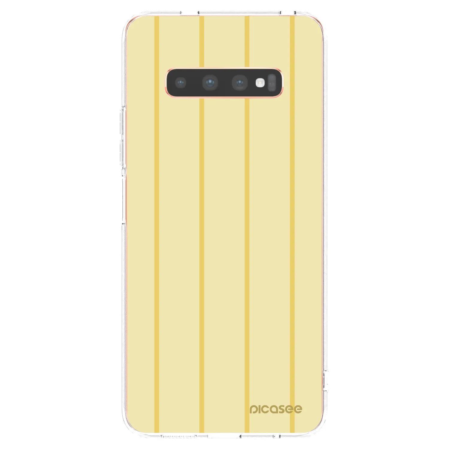 Picasee silikonski prozorni ovitek za Samsung Galaxy S10 Plus G975 - Liquid sunshine