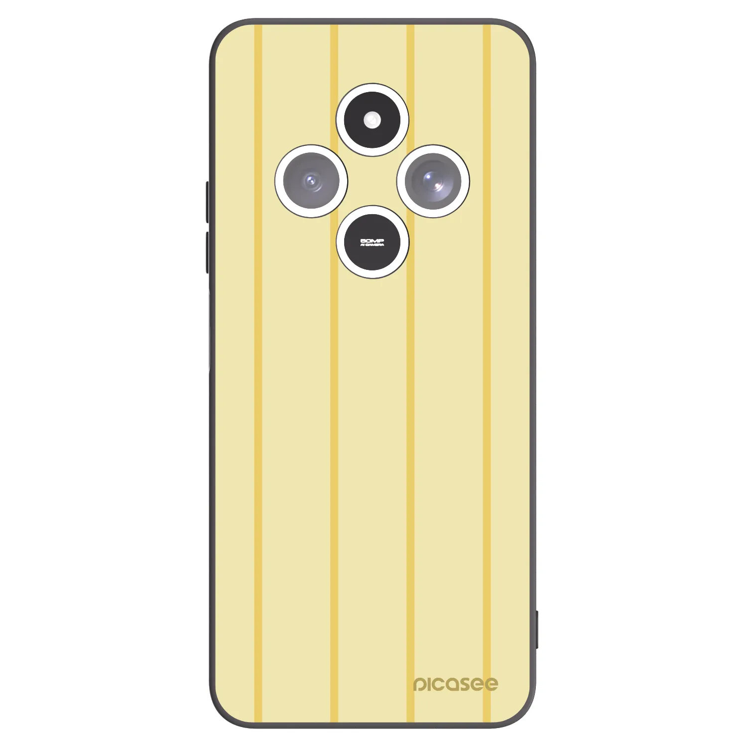 Picasee silikonski črni ovitek za Xiaomi Redmi 14C - Liquid sunshine