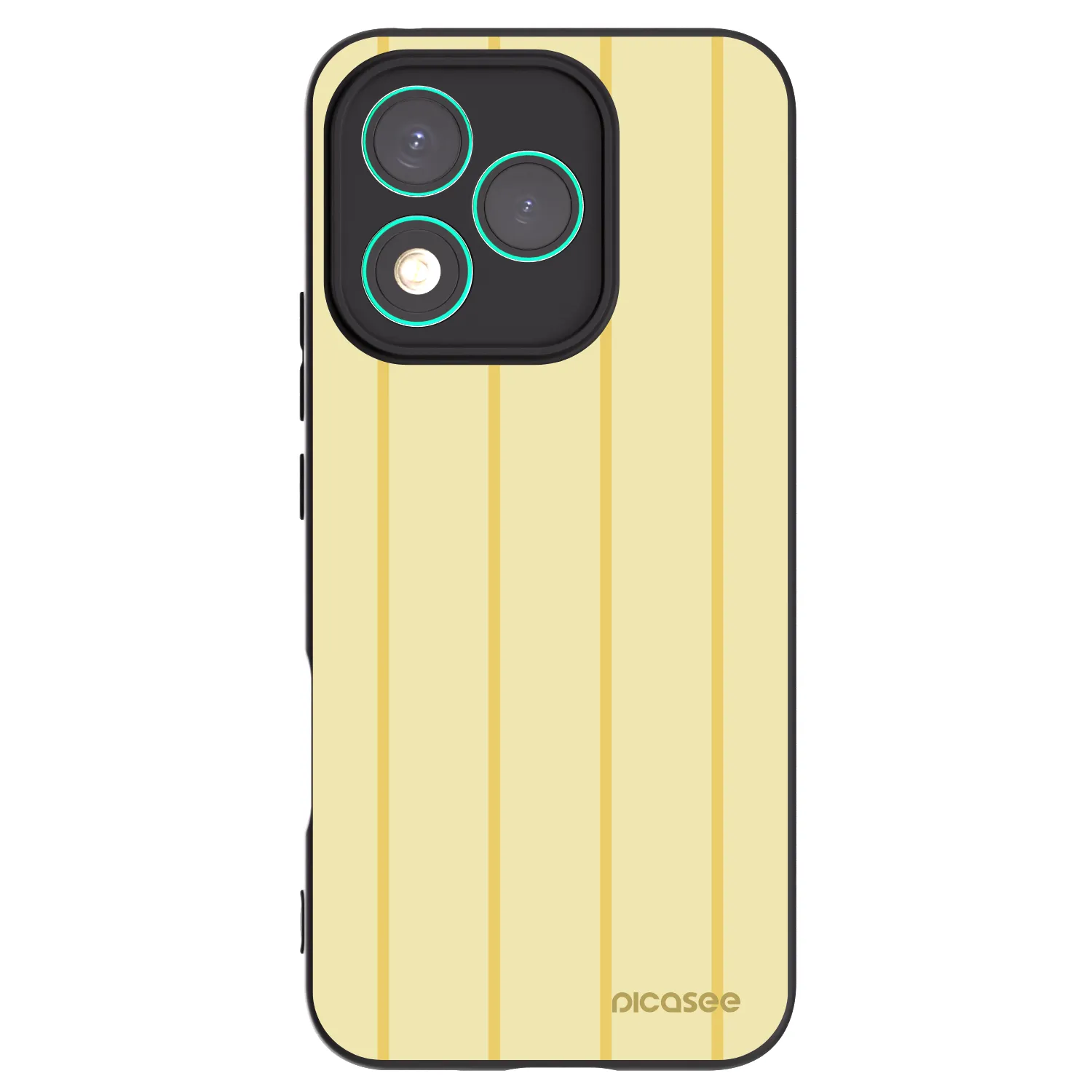 Picasee silikonski črni ovitek za Honor 400 Lite 5G - Liquid sunshine
