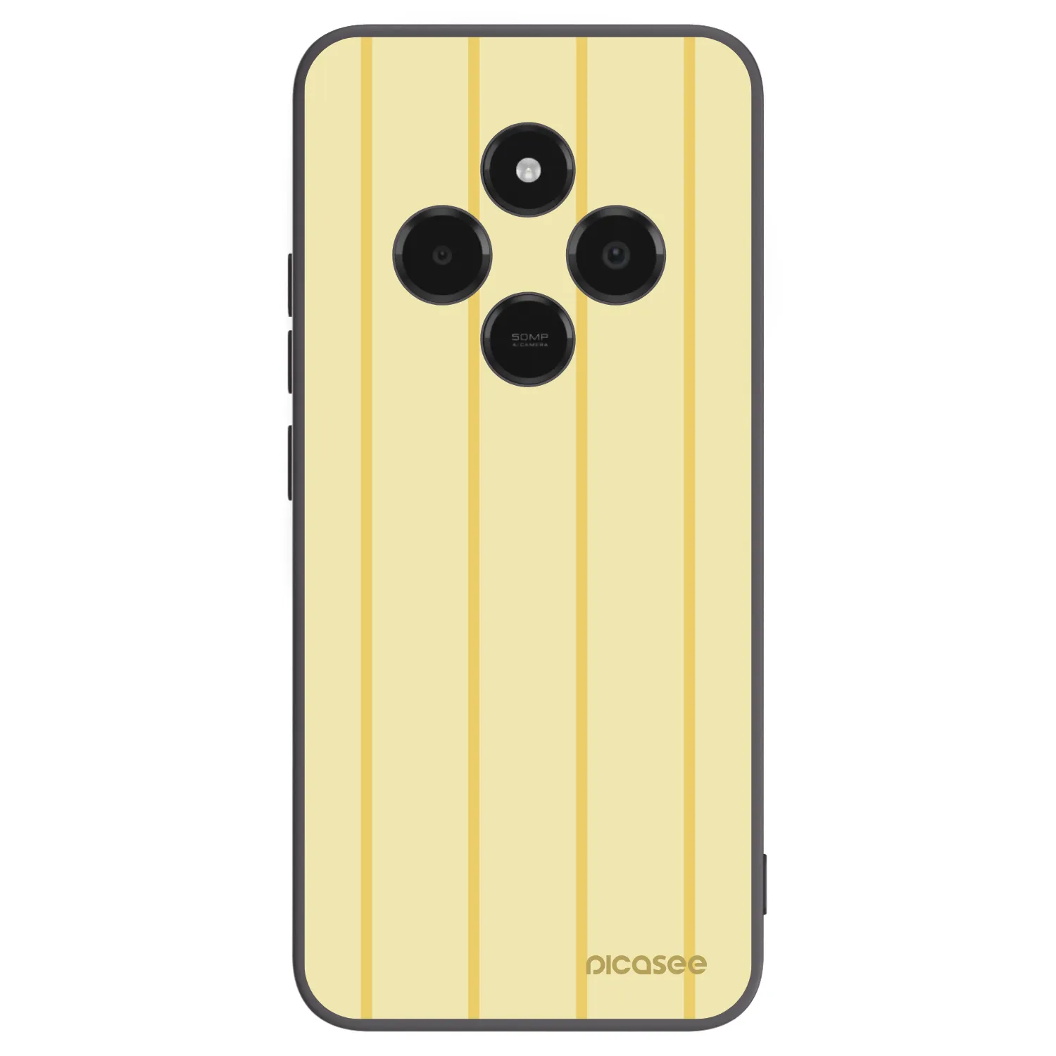 Picasee silikonski črni ovitek za Xiaomi Poco C75 - Liquid sunshine