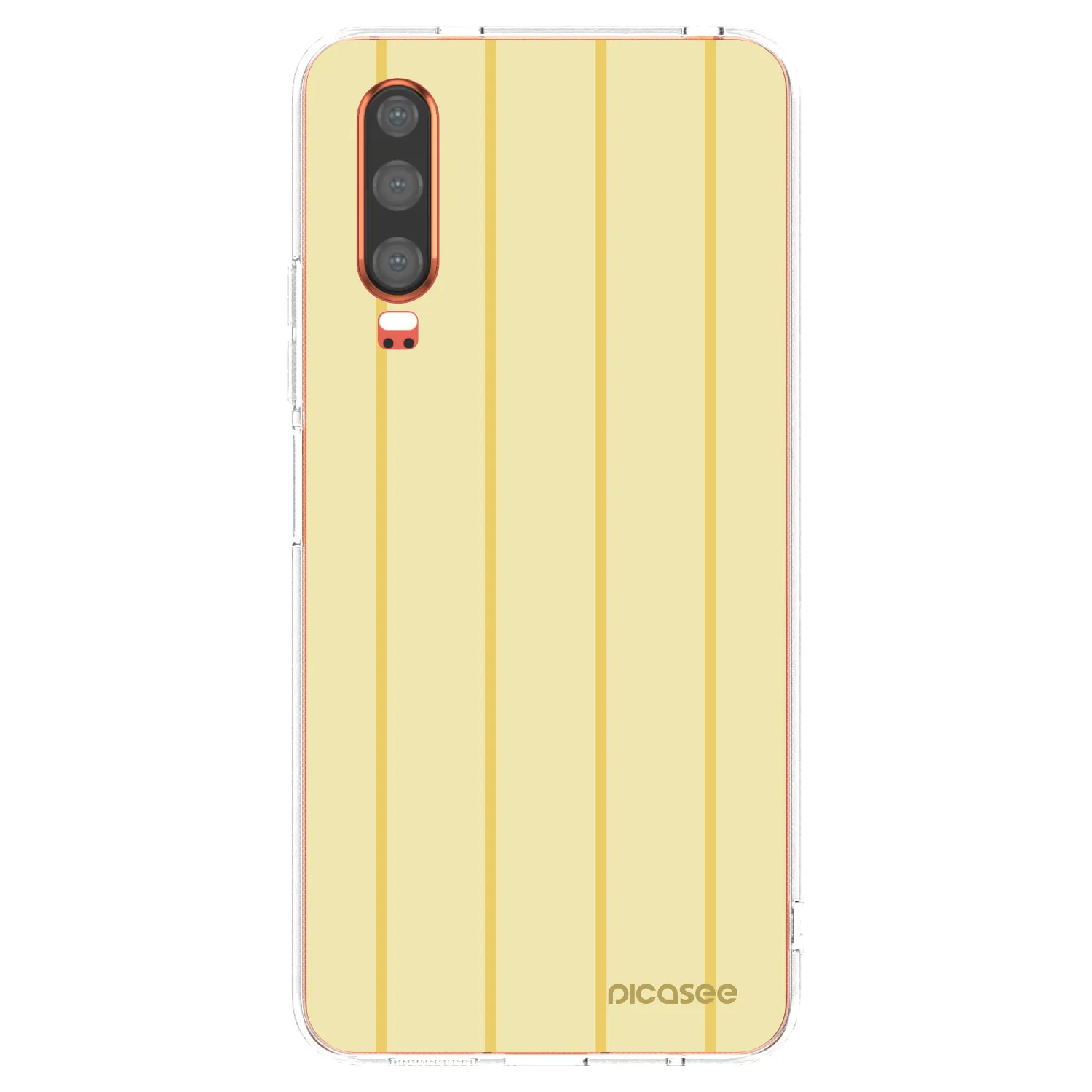 Picasee silikonski prozorni ovitek za Huawei P30 - Liquid sunshine