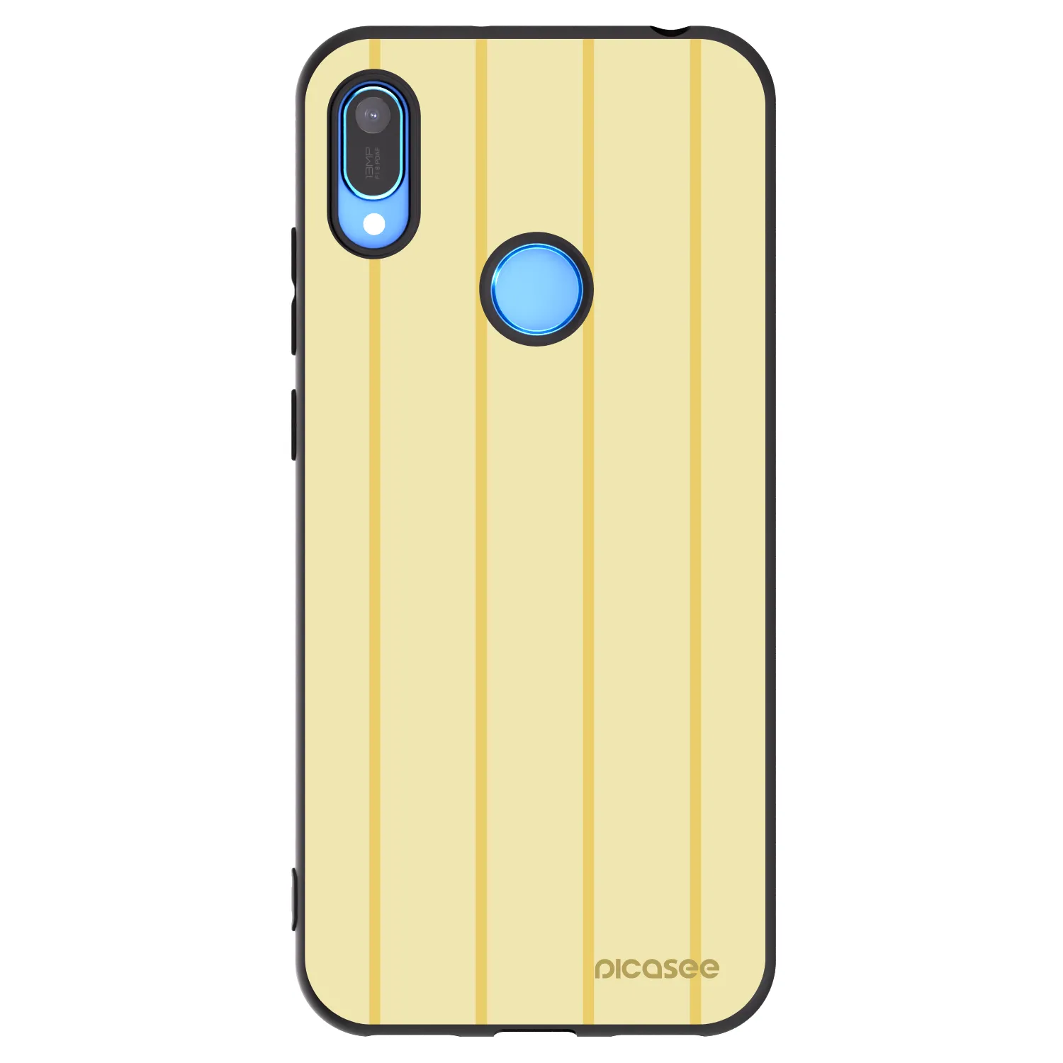 Picasee silikonski črni ovitek za Huawei Y6 2019 - Liquid sunshine
