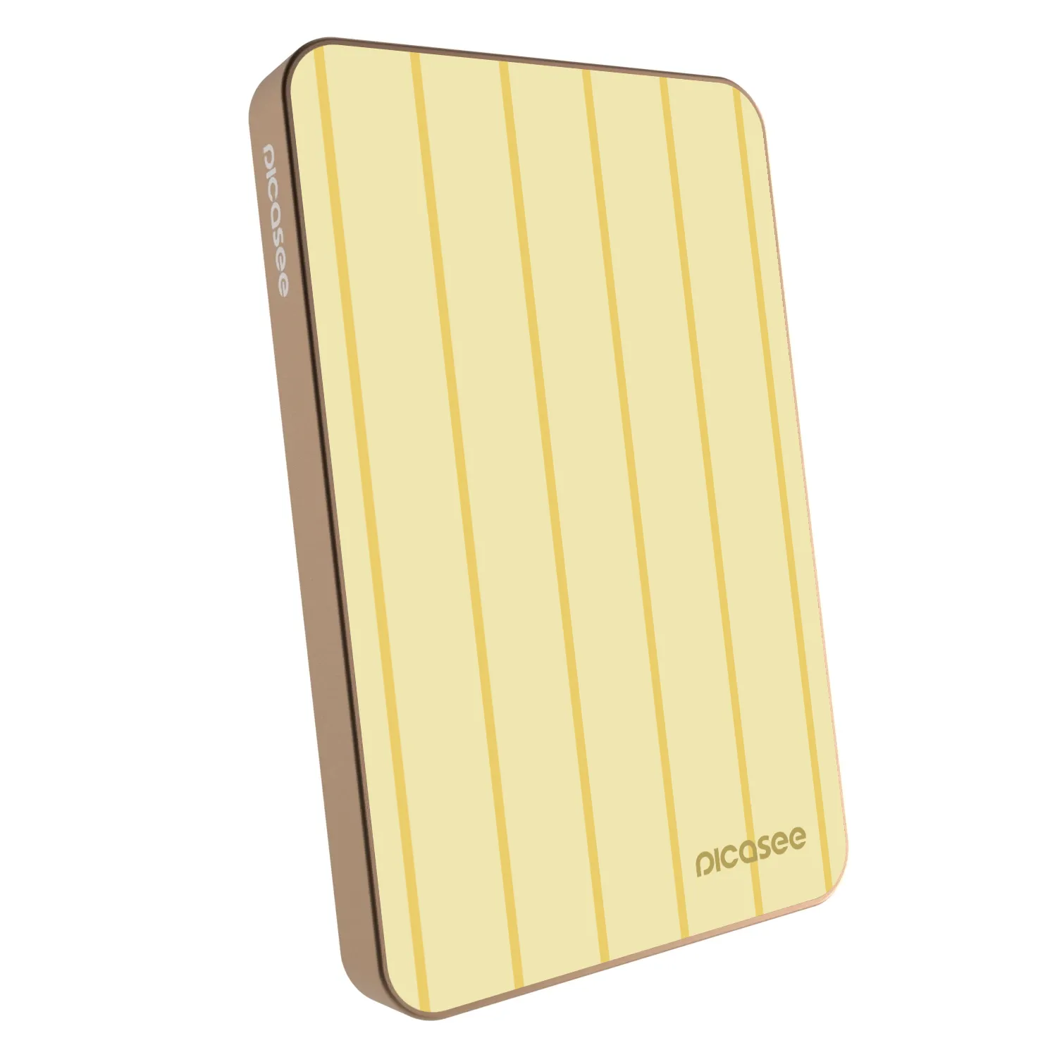 Picasee Prenosna baterija z MagSafe 5 000 mAh Zlati - Liquid sunshine