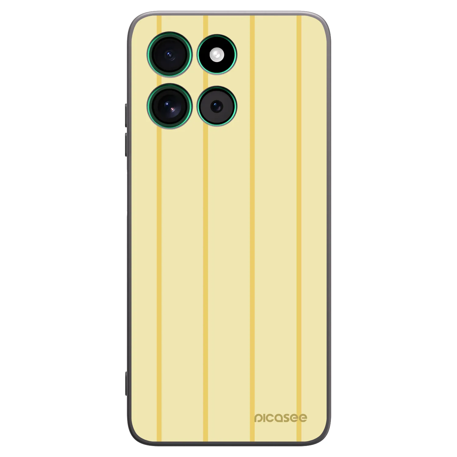 Picasee silikonski črni ovitek za Motorola Moto G57 Power - Liquid sunshine