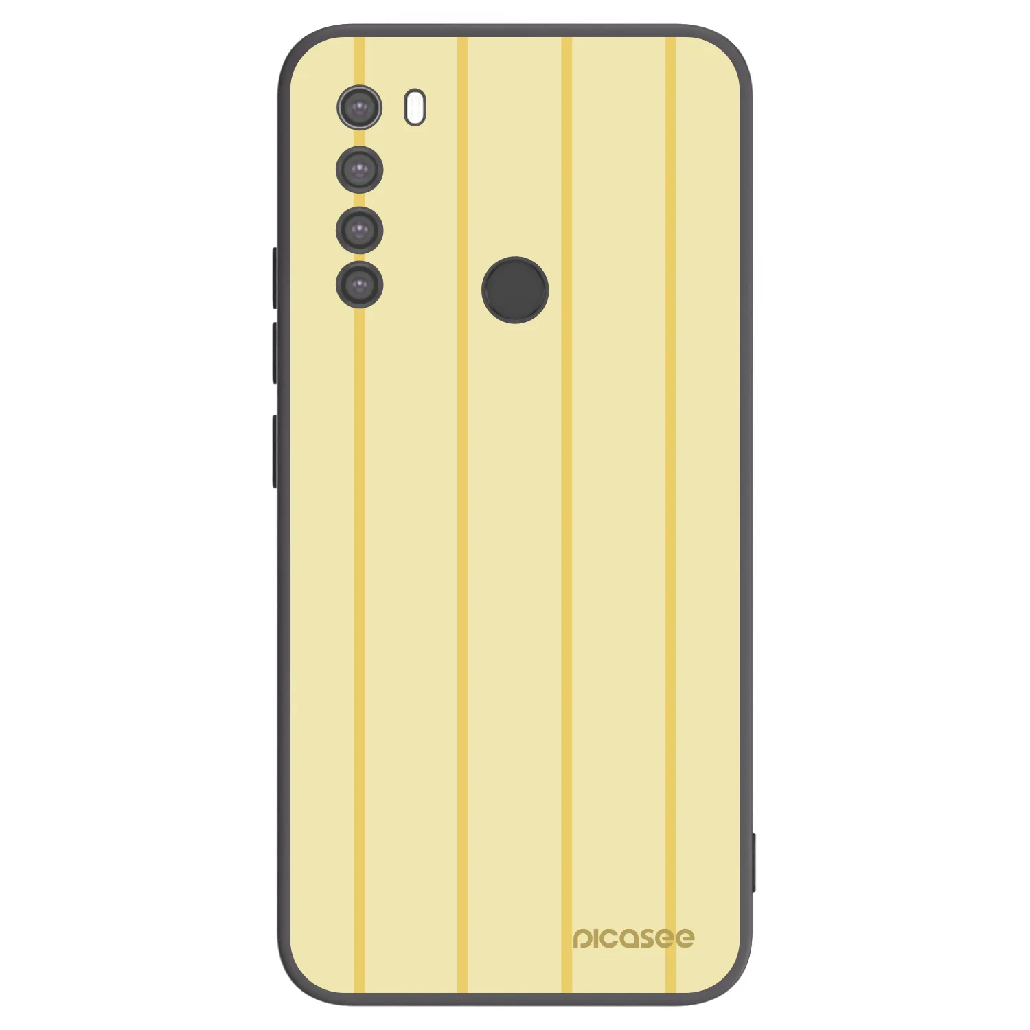 Picasee silikonski črni ovitek za Xiaomi Redmi Note 8 - Liquid sunshine