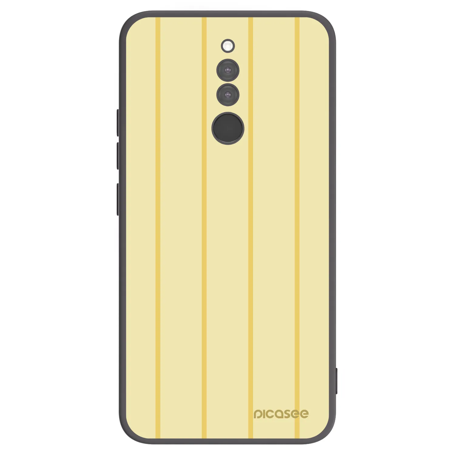 Picasee silikonski črni ovitek za Xiaomi Redmi 8 - Liquid sunshine