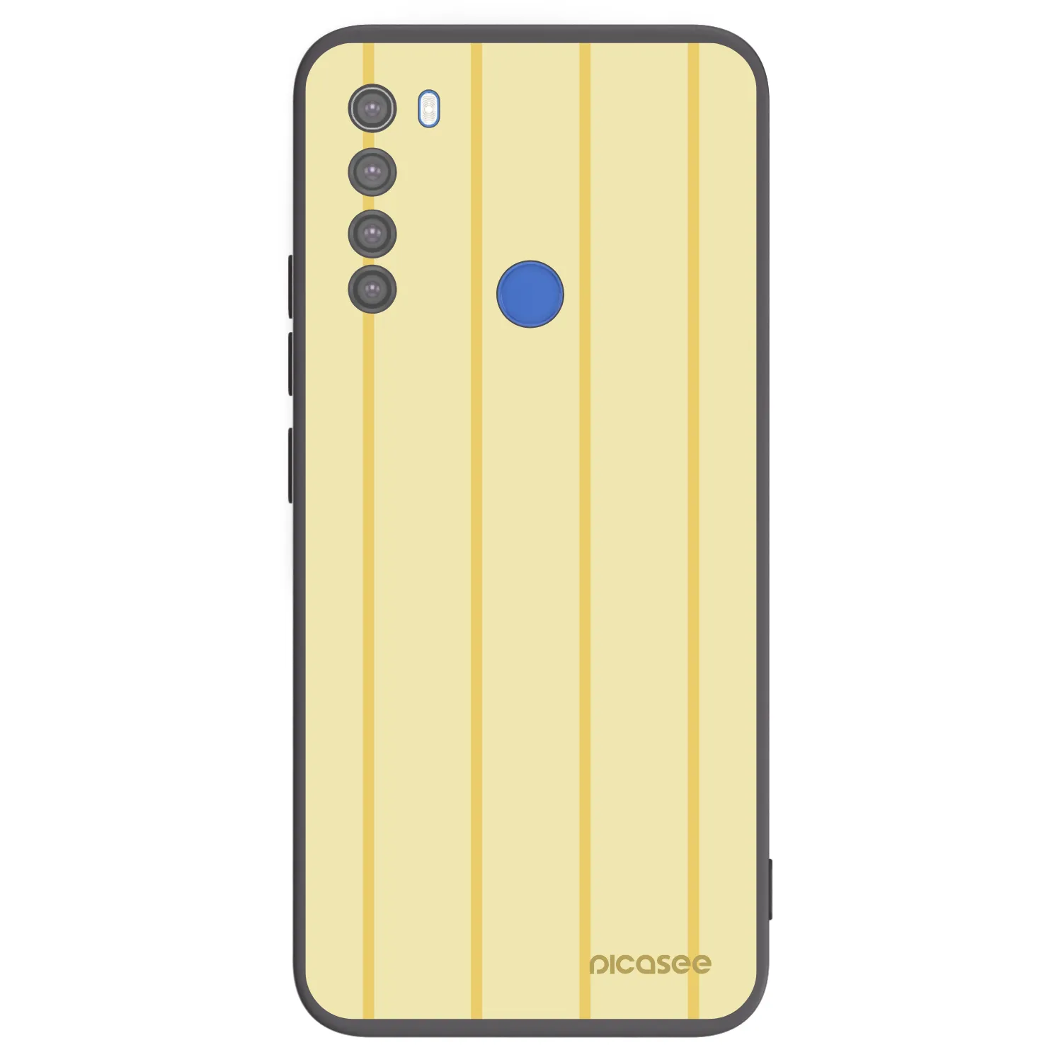 Picasee silikonski črni ovitek za Xiaomi Redmi Note 8T - Liquid sunshine
