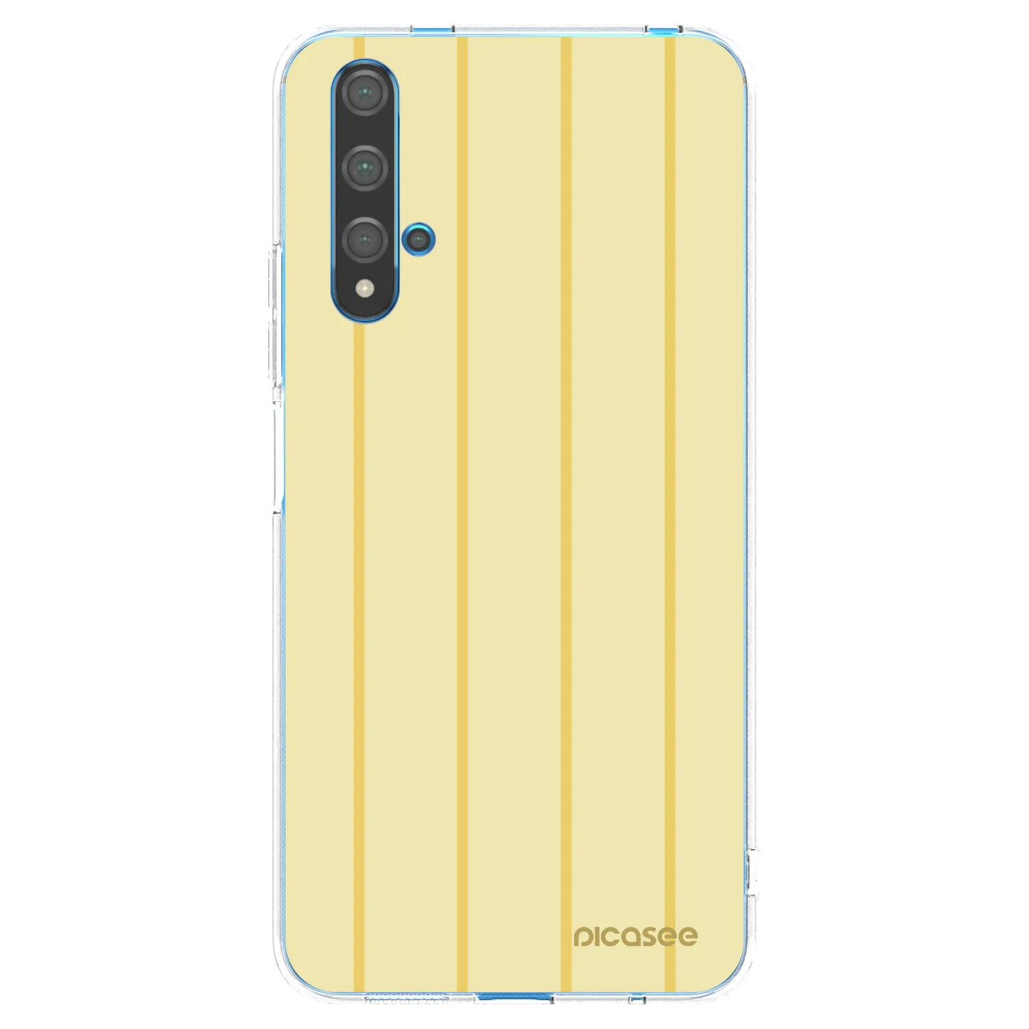 Picasee silikonski prozorni ovitek za Huawei Nova 5T - Liquid sunshine