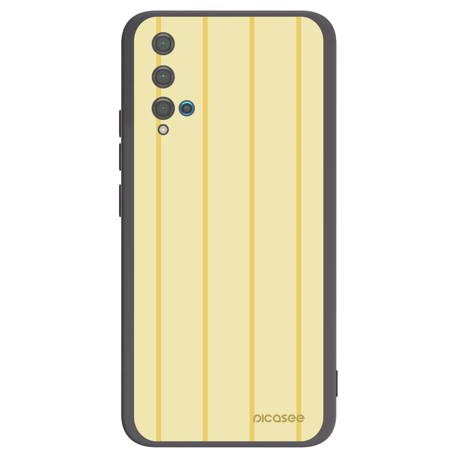 Picasee silikonski črni ovitek za Huawei Nova 5T - Liquid sunshine
