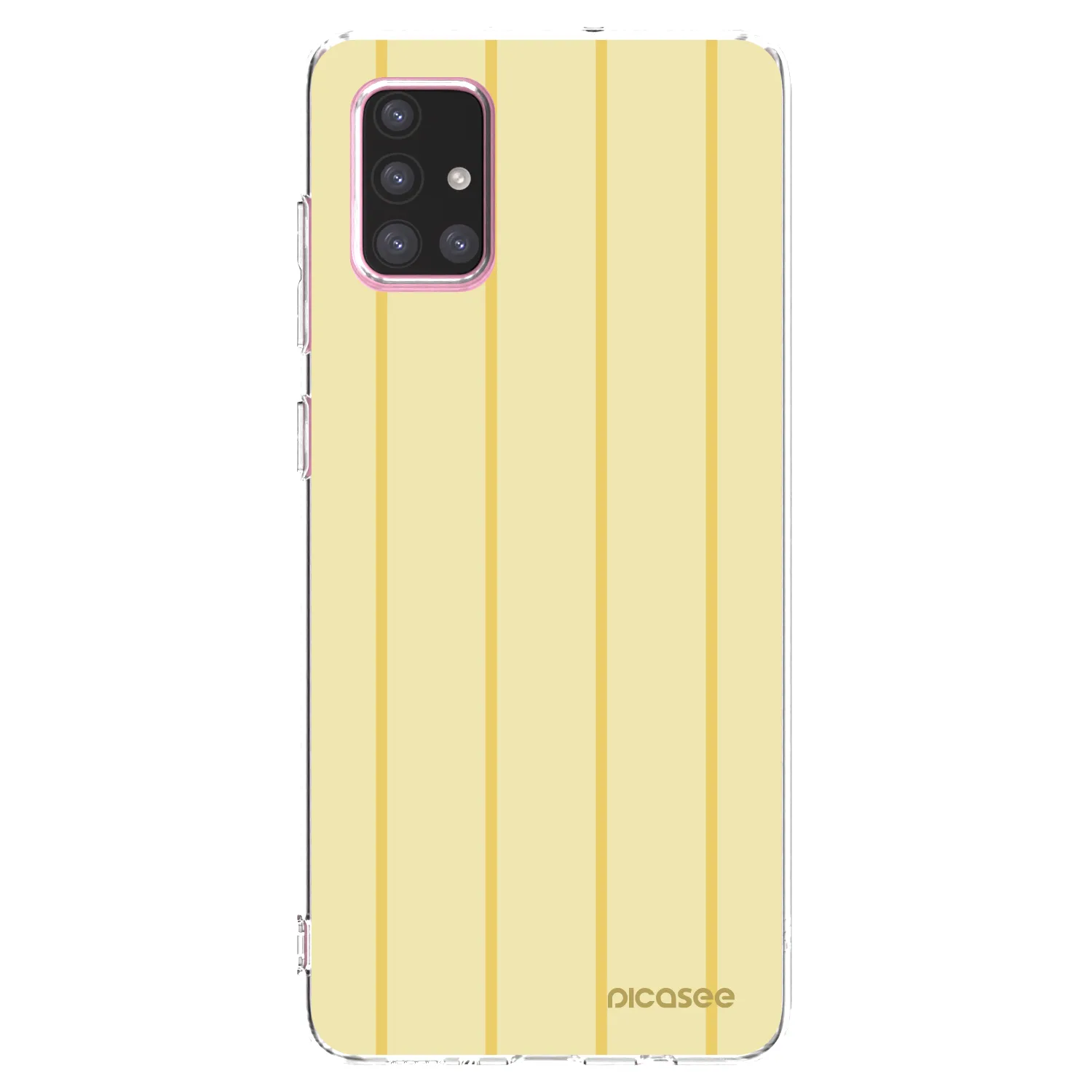 Picasee silikonski prozorni ovitek za Samsung Galaxy A71 A715F - Liquid sunshine