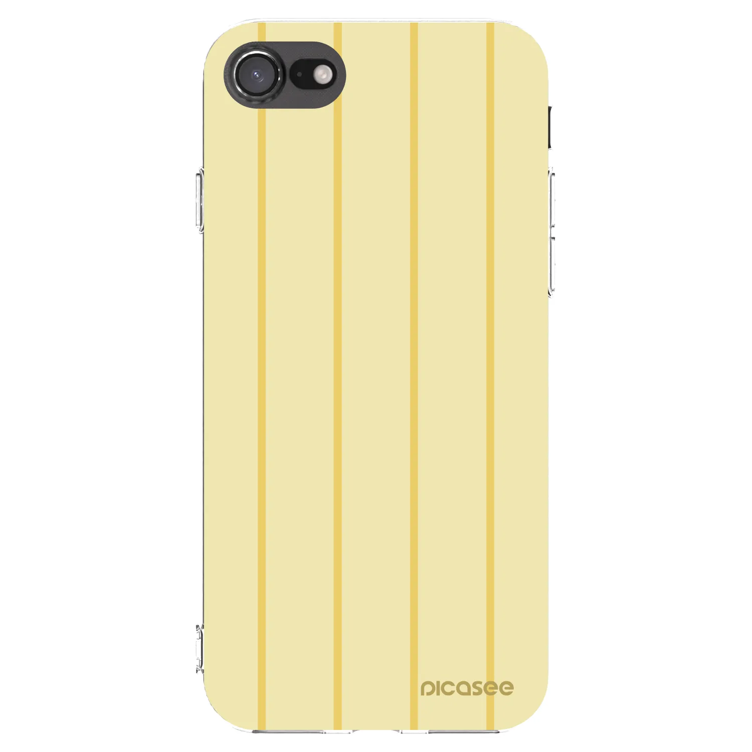 Picasee silikonski prozorni ovitek za Apple iPhone SE 2020 - Liquid sunshine