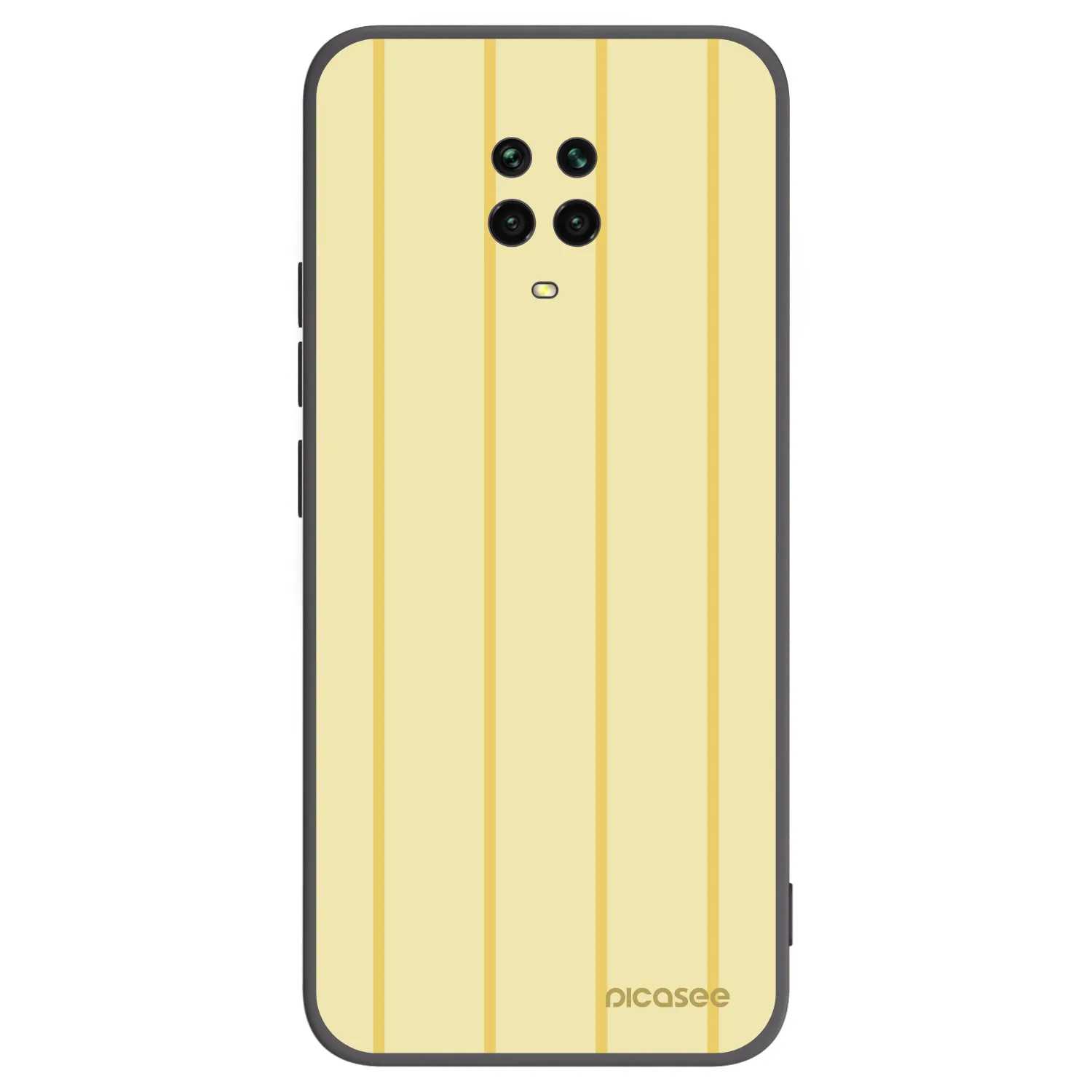 Picasee silikonski črni ovitek za Xiaomi Redmi Note 9 Pro - Liquid sunshine