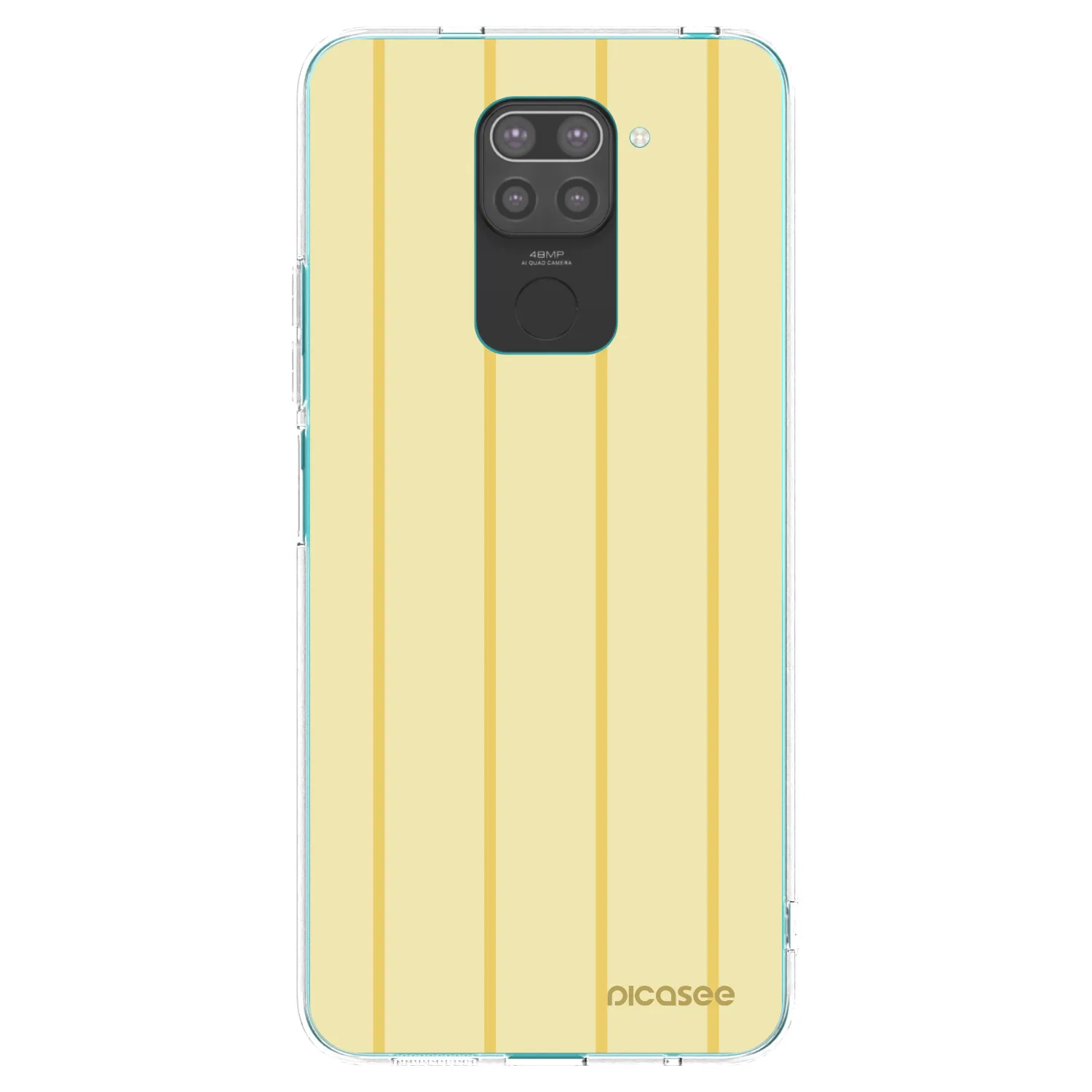 Picasee silikonski črni ovitek za Xiaomi Redmi Note 9 - Liquid sunshine