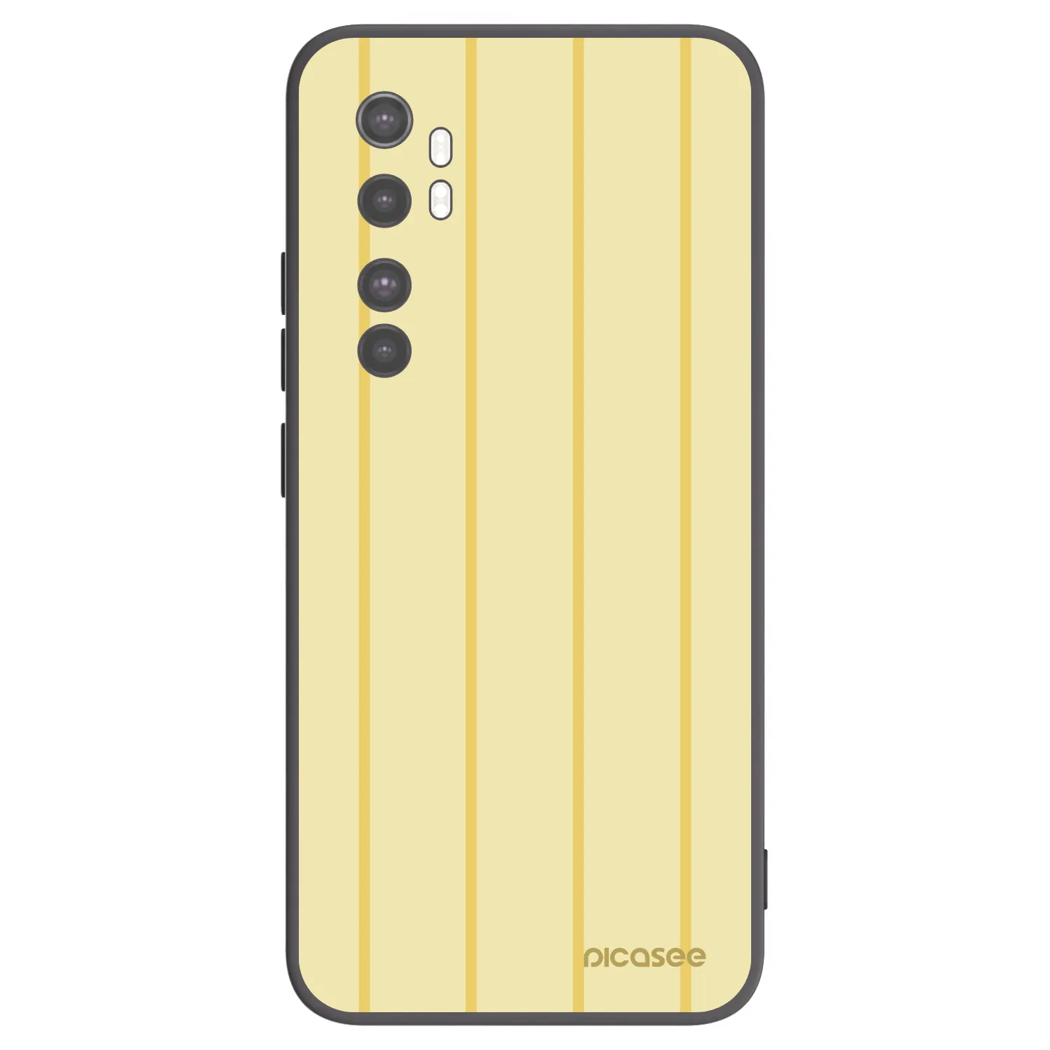 Picasee silikonski črni ovitek za Xiaomi Mi Note 10 Lite - Liquid sunshine