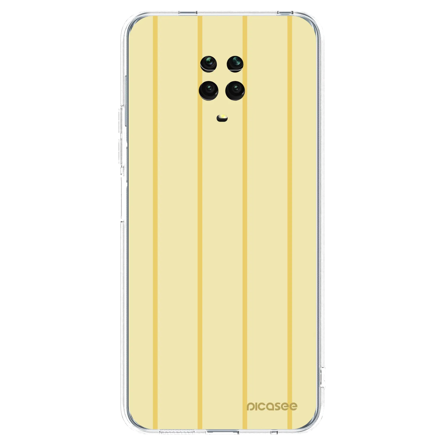 Picasee silikonski prozorni ovitek za Xiaomi Redmi Note 9S - Liquid sunshine