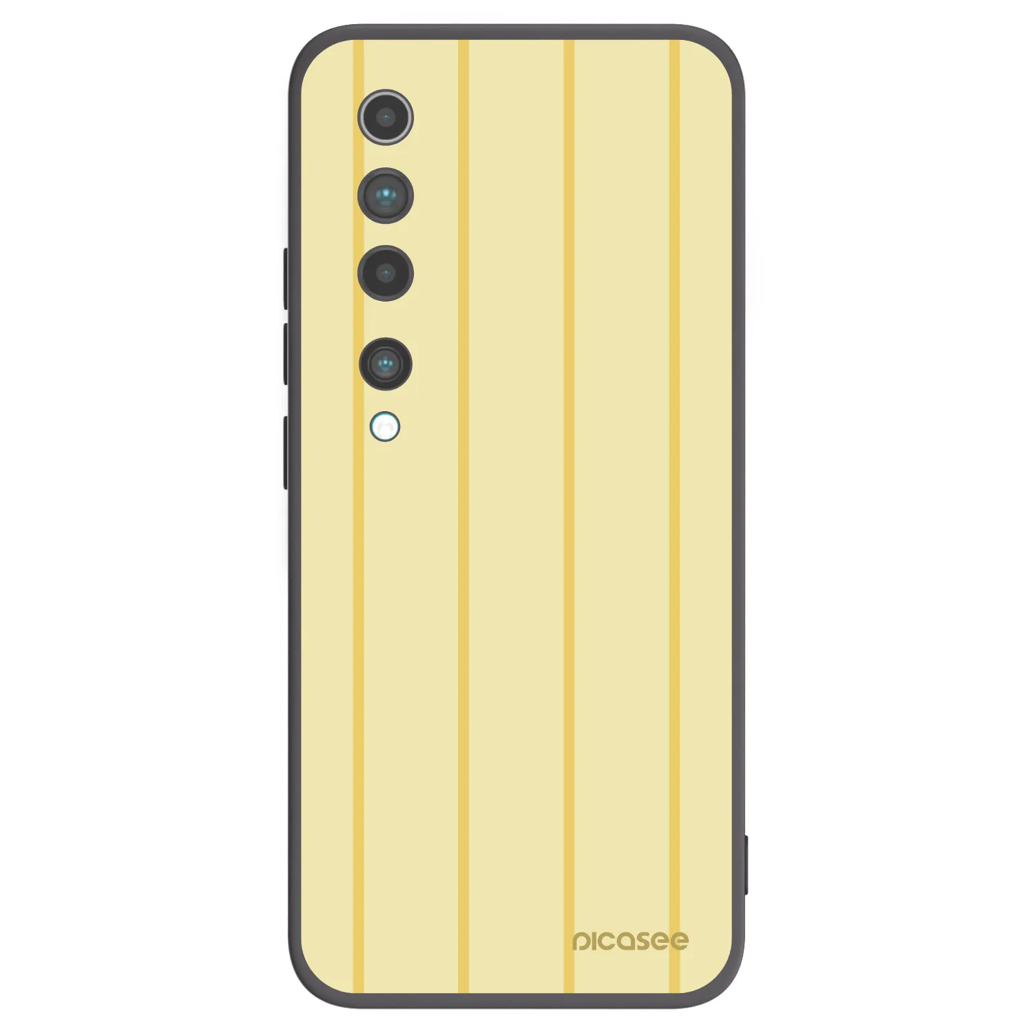 Picasee silikonski črni ovitek za Xiaomi Mi 10 - Liquid sunshine