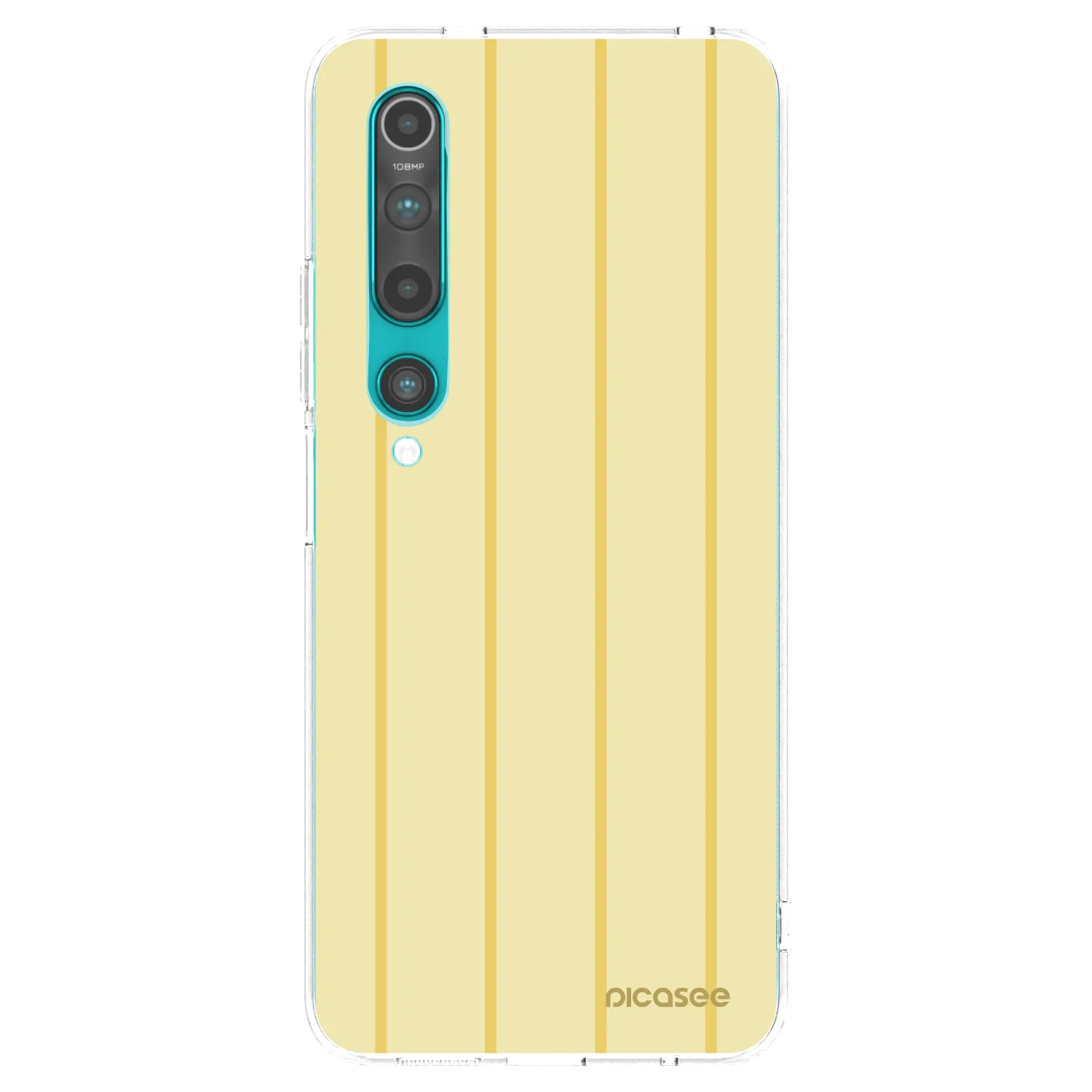 Picasee silikonski prozorni ovitek za Xiaomi Mi 10 - Liquid sunshine