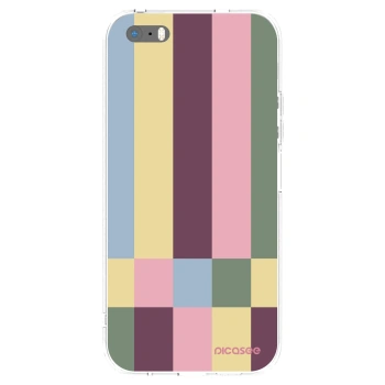 Picasee silikonski prozorni ovitek za Apple iPhone 5/5S/SE - Lobby tiles