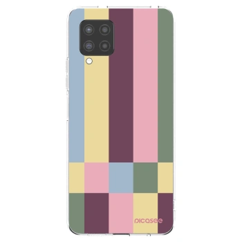 Picasee silikonski prozorni ovitek za Samsung Galaxy A42 A426B - Lobby tiles