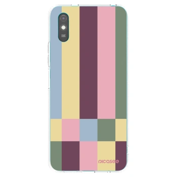 Picasee silikonski prozorni ovitek za Xiaomi Redmi 9AT - Lobby tiles