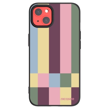 Picasee silikonski črni ovitek za Apple iPhone 13 - Lobby tiles