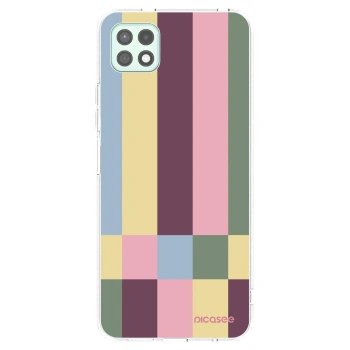 Picasee silikonski prozorni ovitek za Samsung Galaxy A22 A226B 5G - Lobby tiles