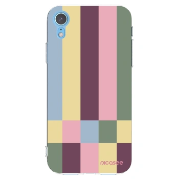 Picasee silikonski prozorni ovitek za Apple iPhone XR - Lobby tiles
